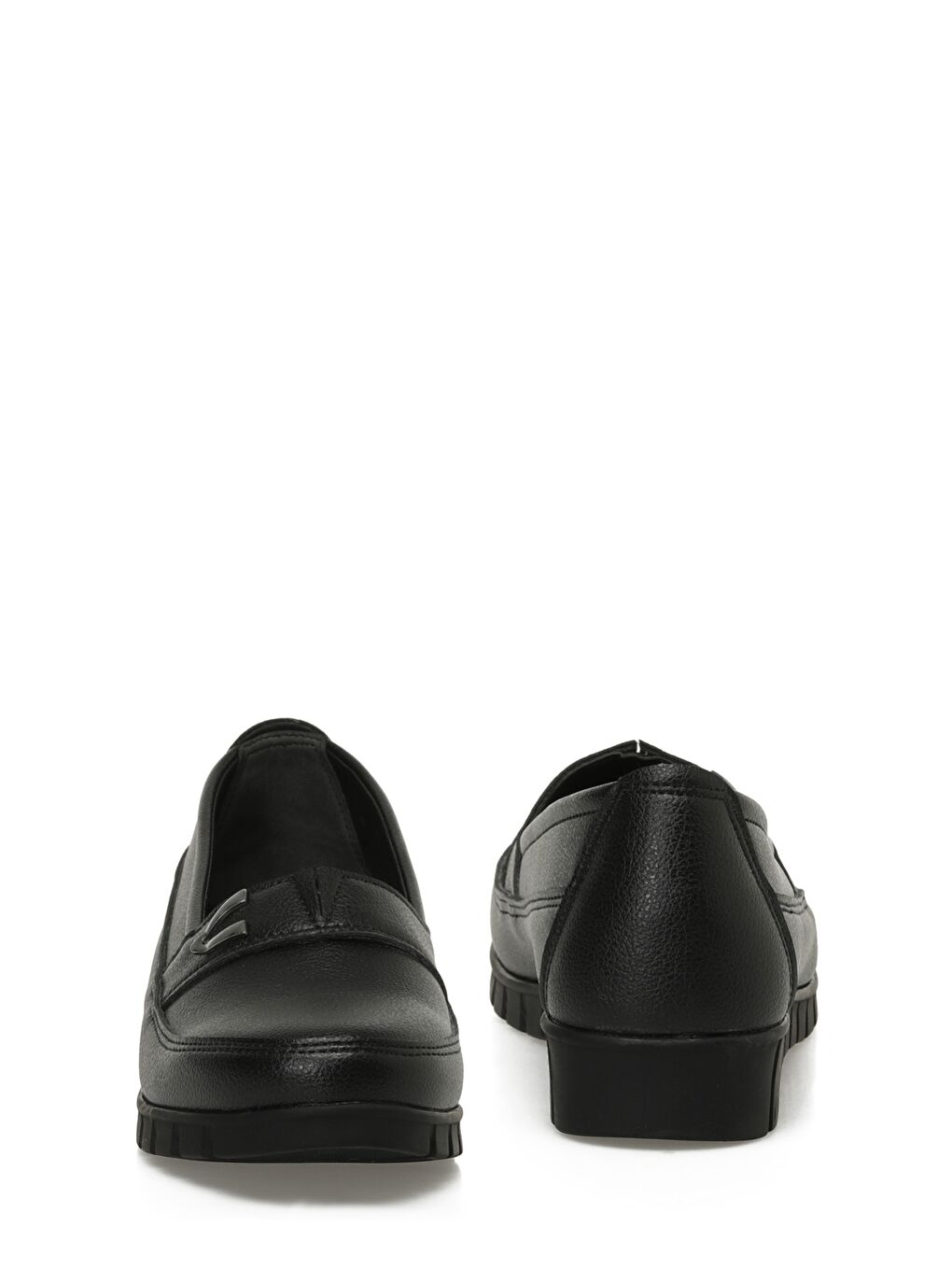 165045.Z5PR Siyah Kadın Düz Ayakkabı-4