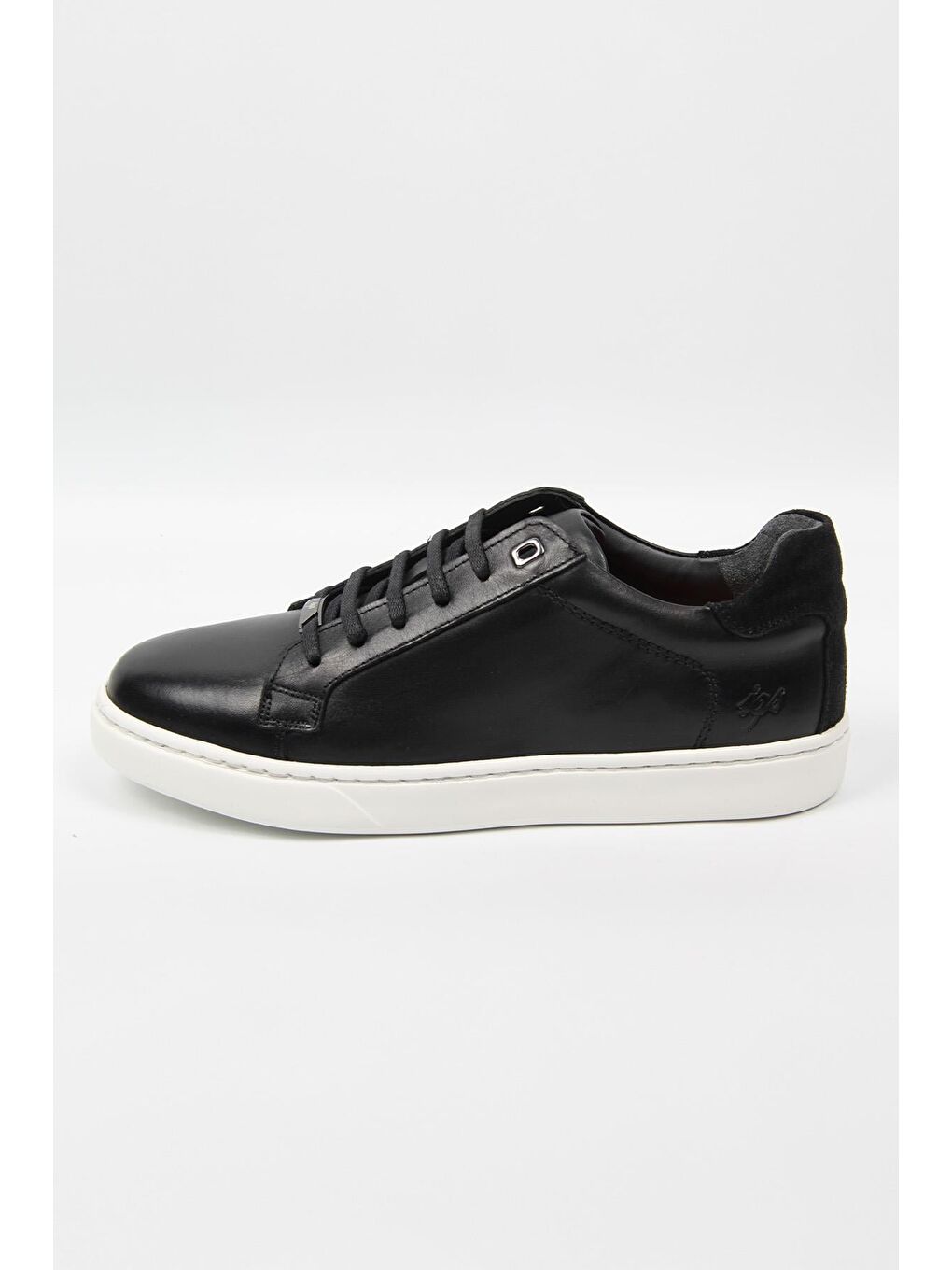 Erkek Siyah Sneaker – Günlük Rahat Taban Ayakkabı-1