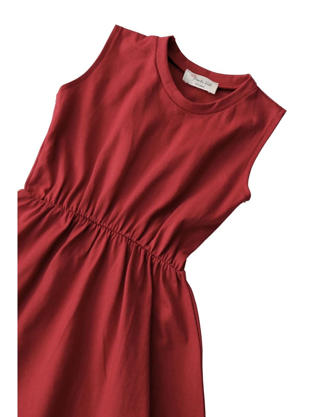 Kırmızı Elbise File Beyaz Çorap Takım-2