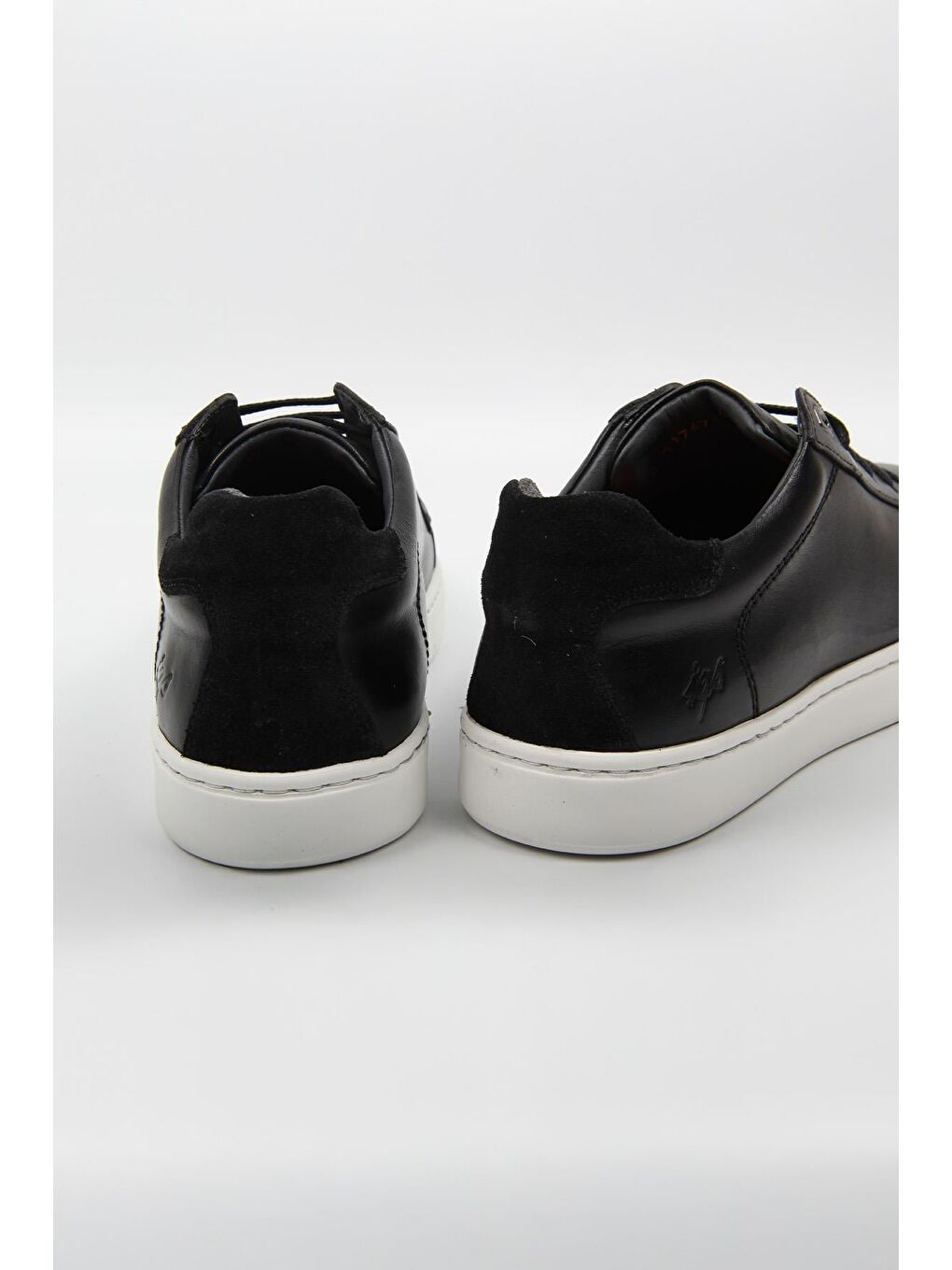 Erkek Siyah Sneaker – Günlük Rahat Taban Ayakkabı-3