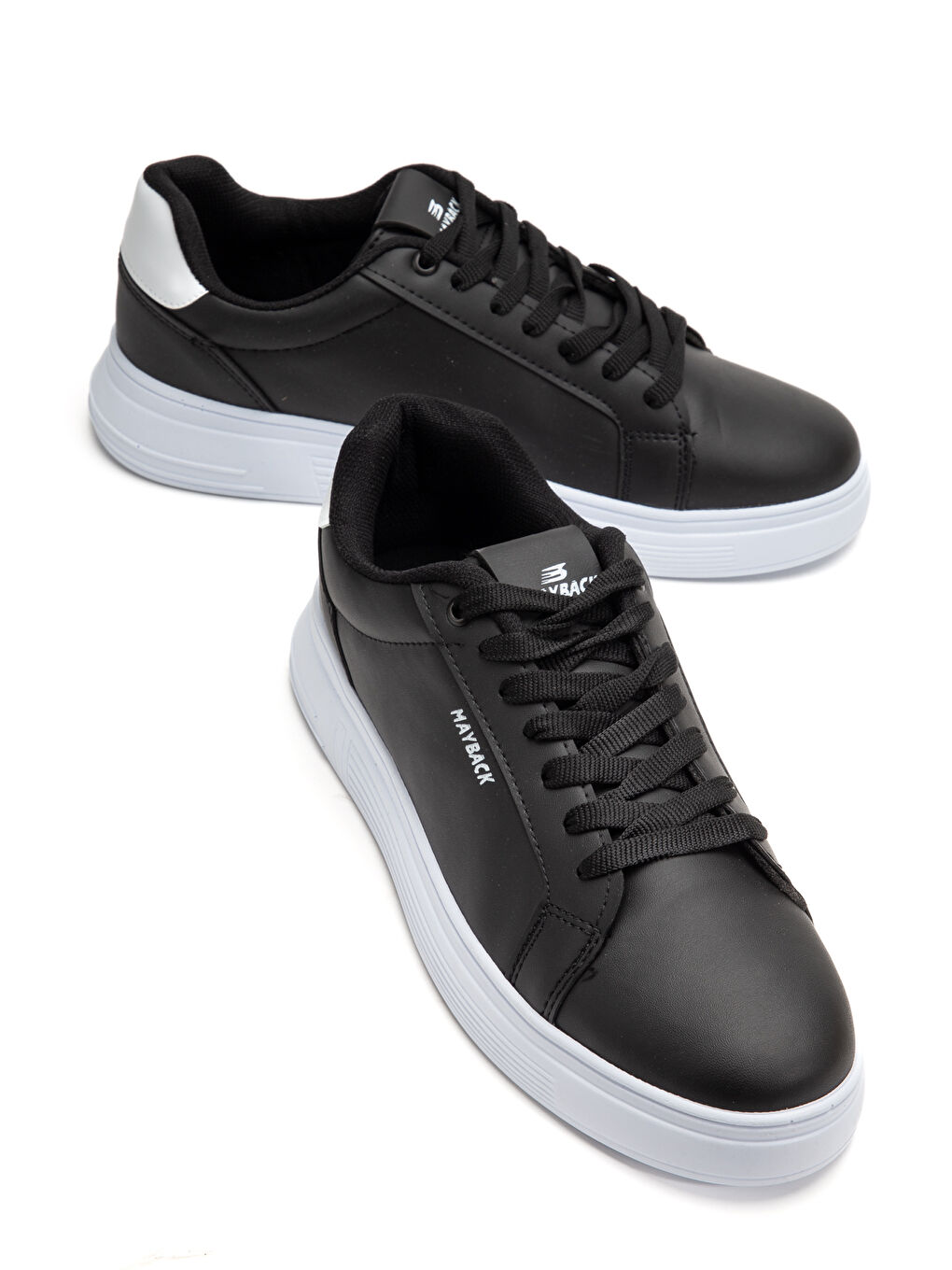Siyah Mayback Günlük Ortopedik Erkek Sneaker Spor Ayakkabı-4