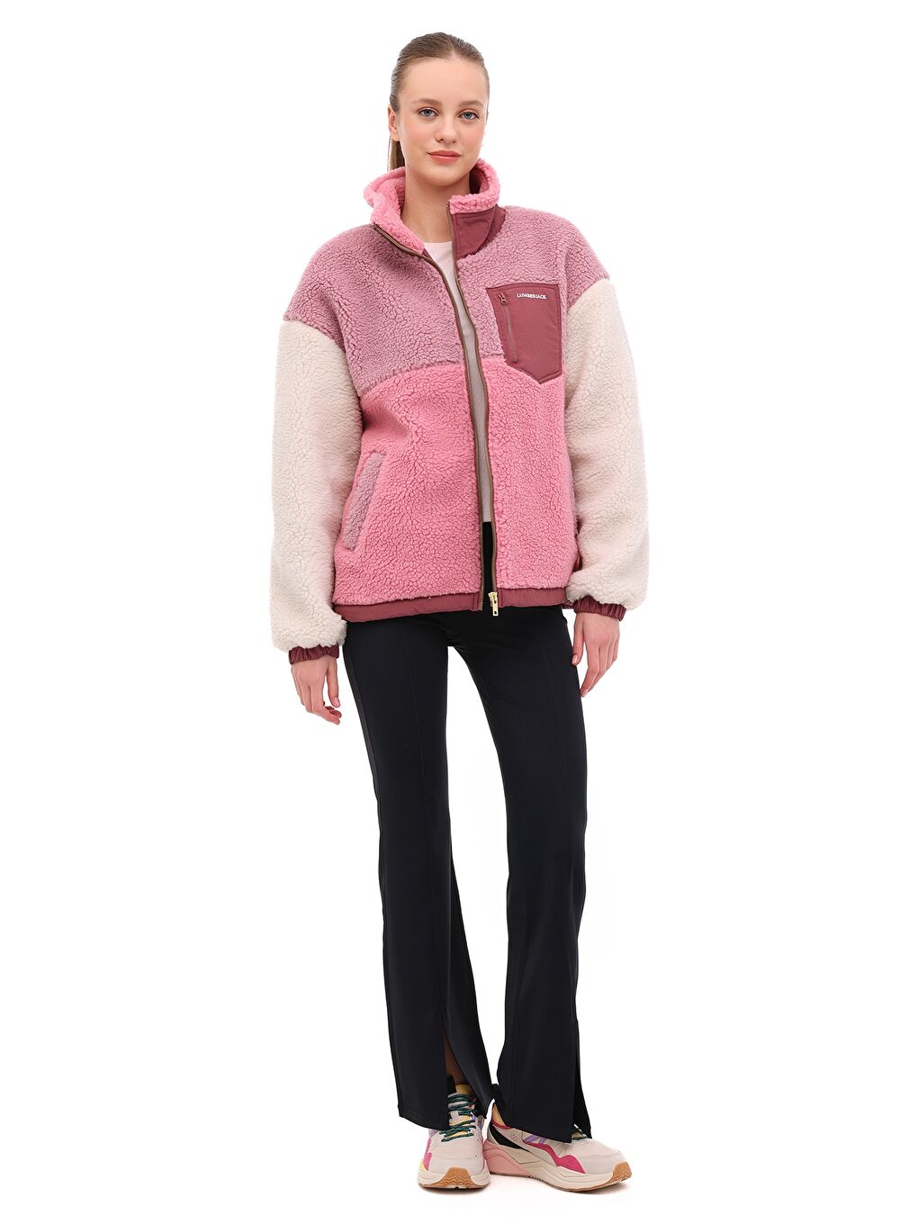 Mor WL PAULA 6-133803440 5PR Lila Kadın Mont-2