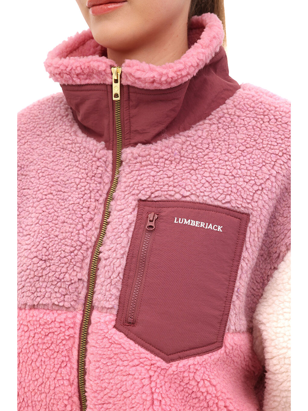 Mor WL PAULA 6-133803440 5PR Lila Kadın Mont-3