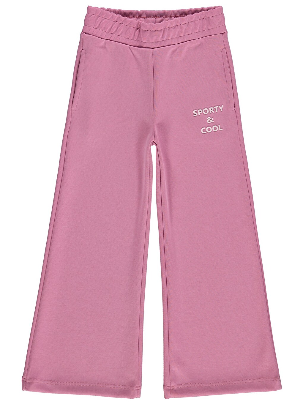 Girls Sporty&cool Baskılı 10-13 Yaş Eşofman Altı - Pembe