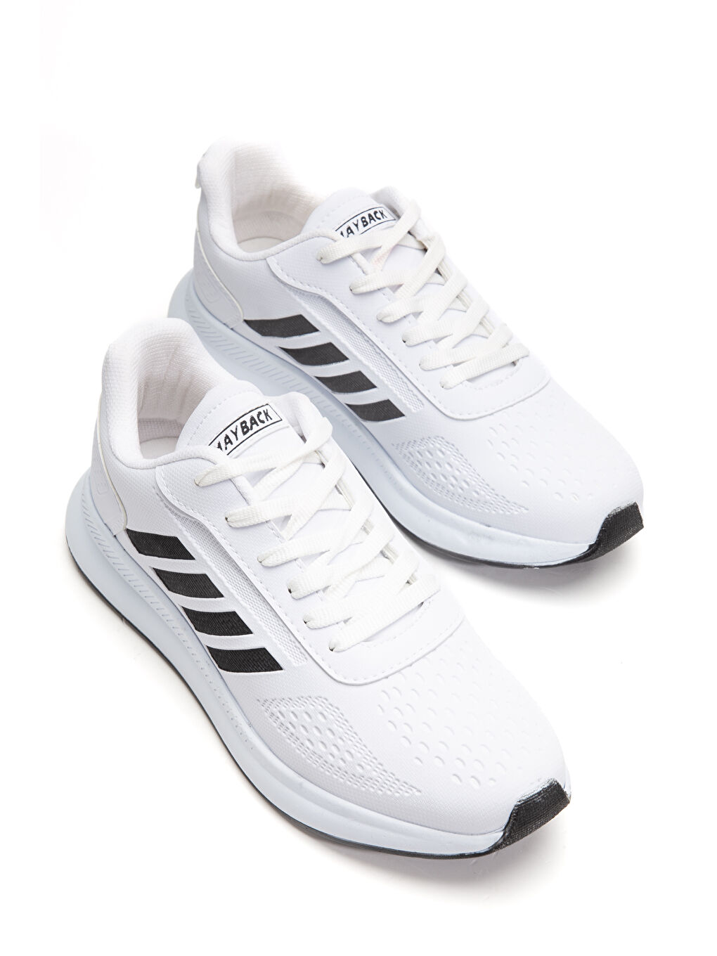 Beyaz Duramo Günlük Ortopedik Erkek Sneaker Spor Ayakkabı-3