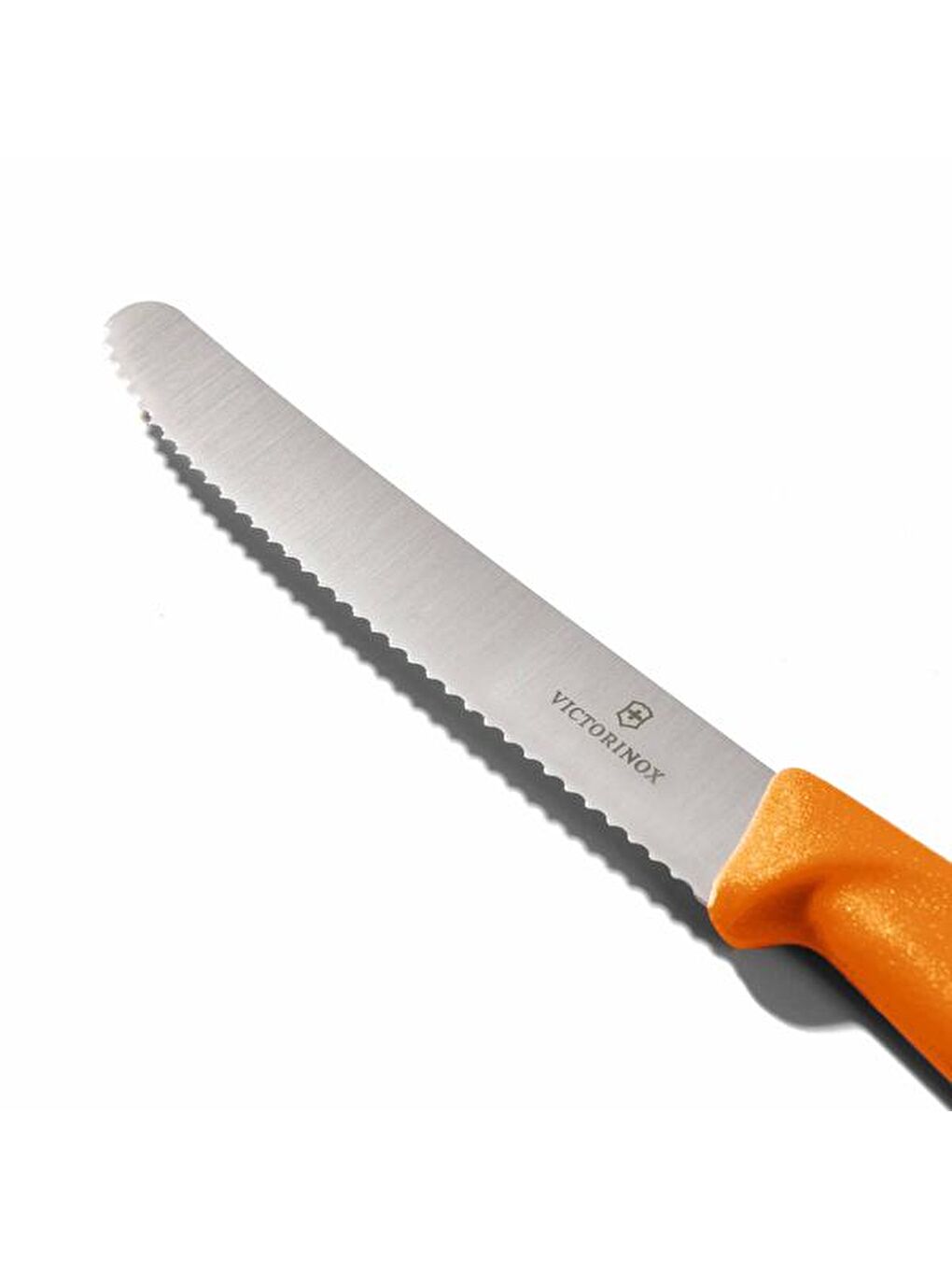 6.7836.L119 Tırtıklı Domates ve Sosis Bıçağı - Turuncu - 11 cm-1
