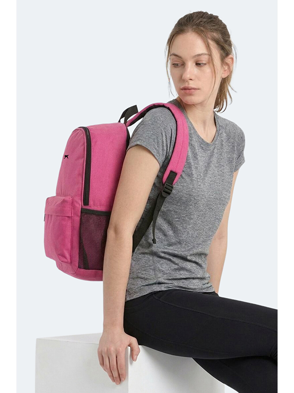 Gloom I Unisex Fuşya Sırt Çantası-5
