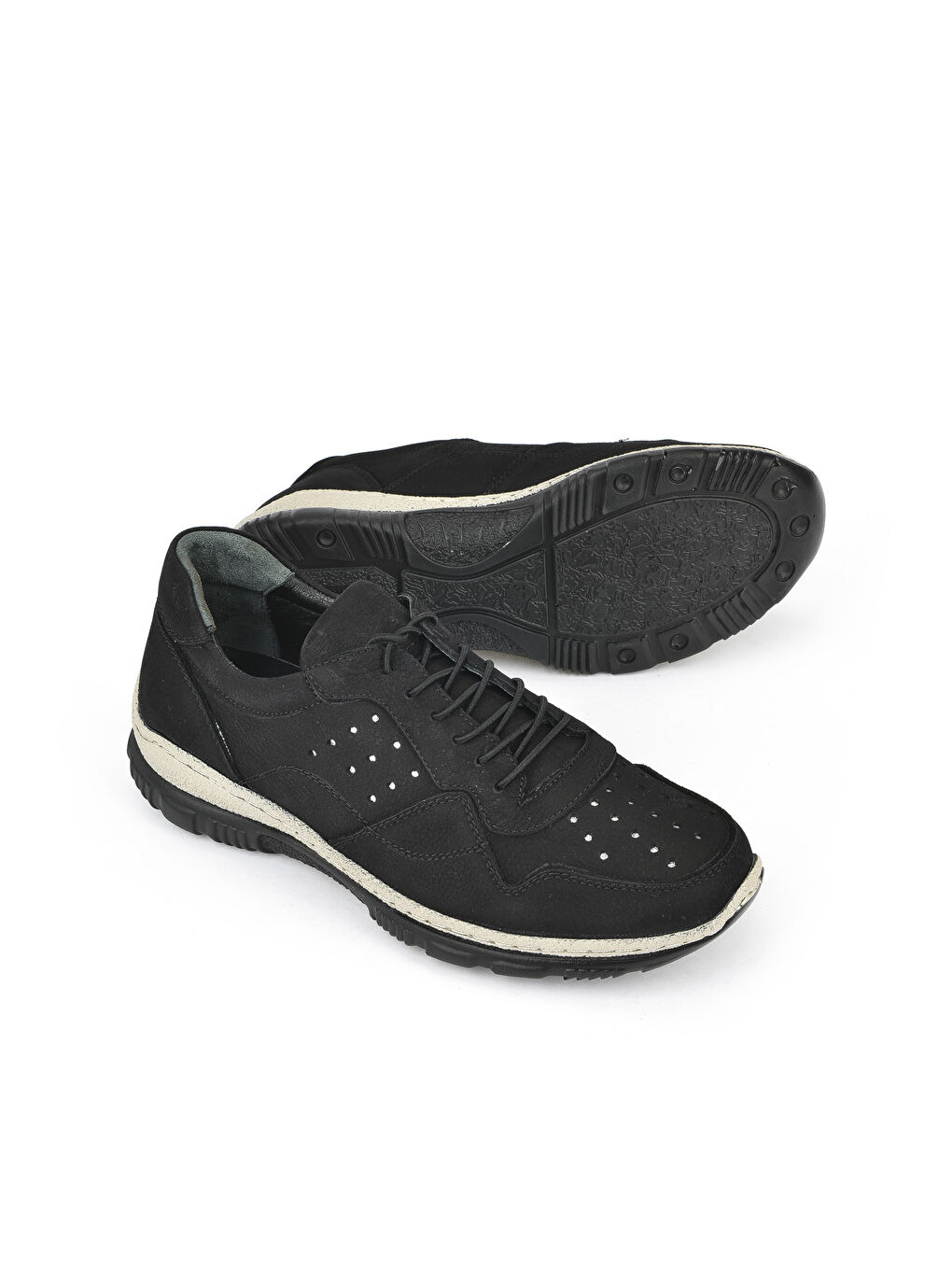 Kadın Hakiki Deri Ayakkabı 14355Z2832 Siyah-1