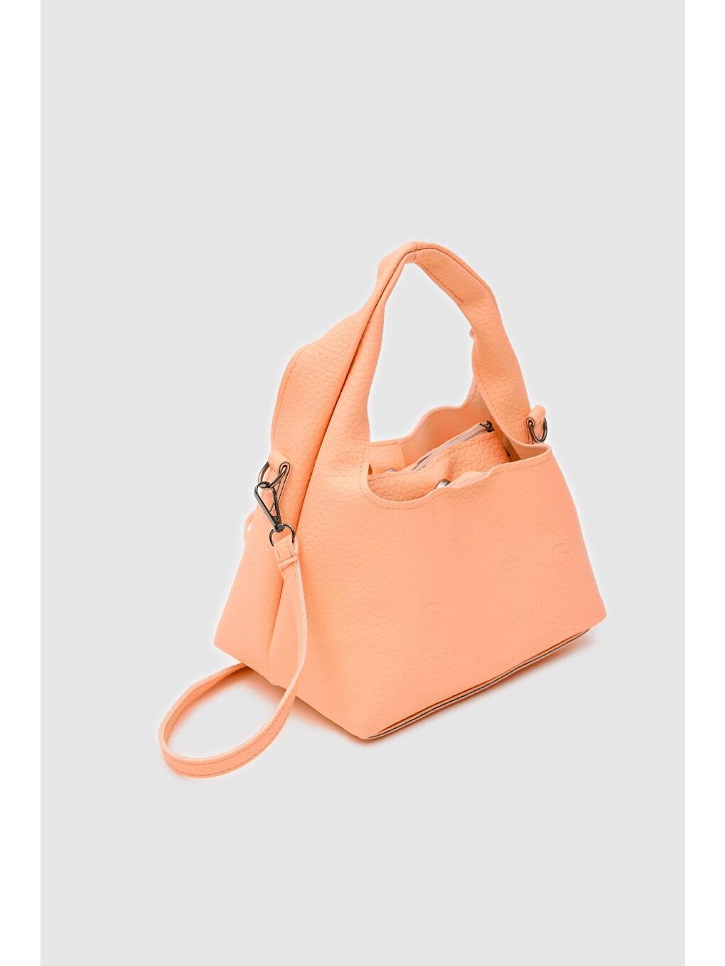 Turuncu Kiko Yavrulu El Ve Çapraz Çanta Yavruağzı-2