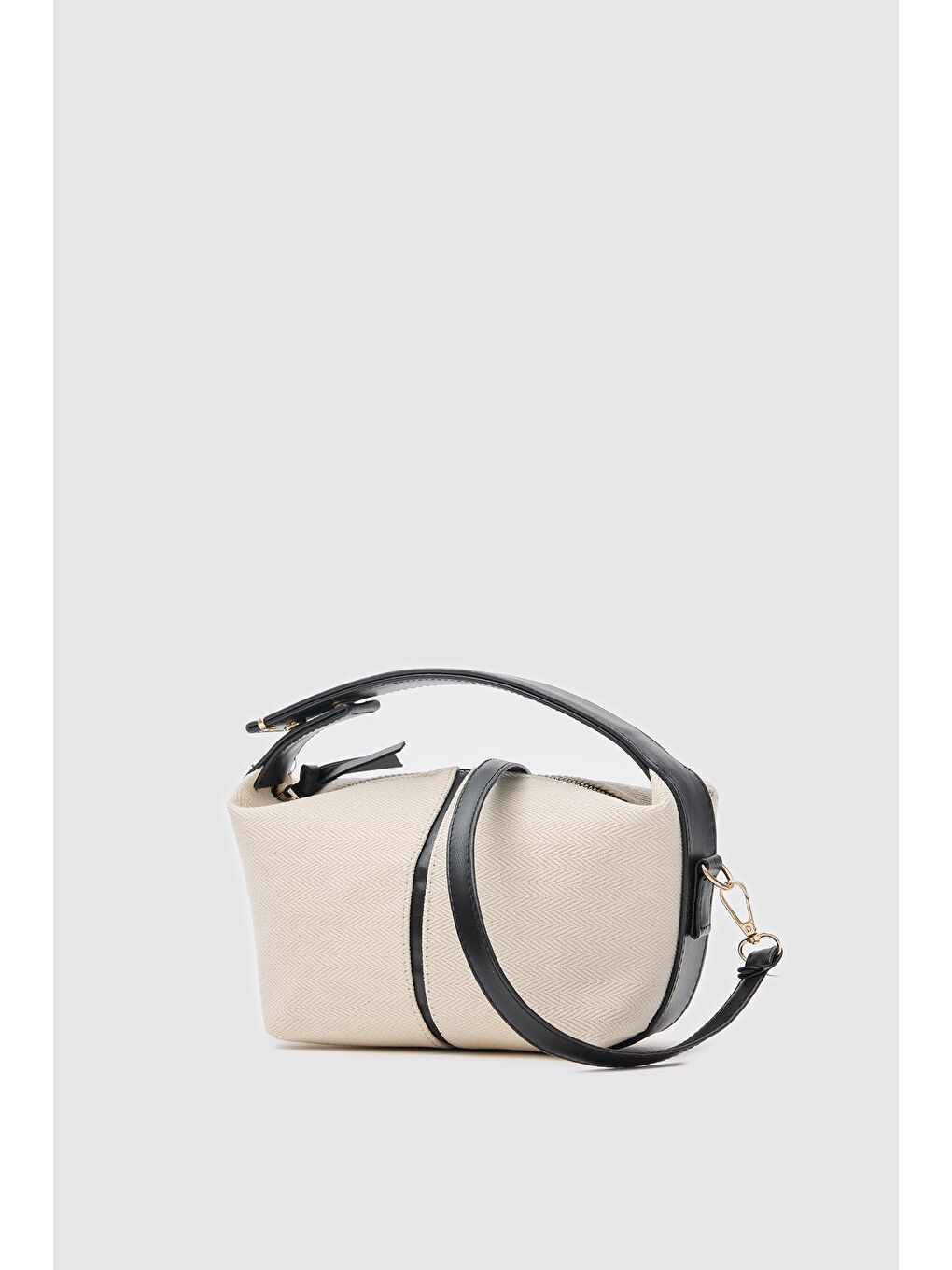 Leo Kanvas El Ve Çapraz Çanta Siyah-4