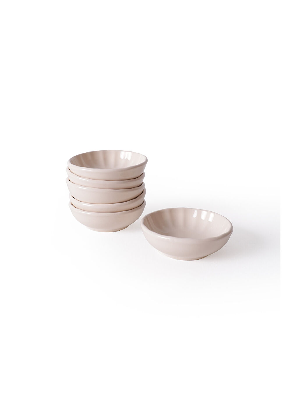 Ekru Krem Sirius Çerezlik / Sosluk 10 Cm 6 Adet-5