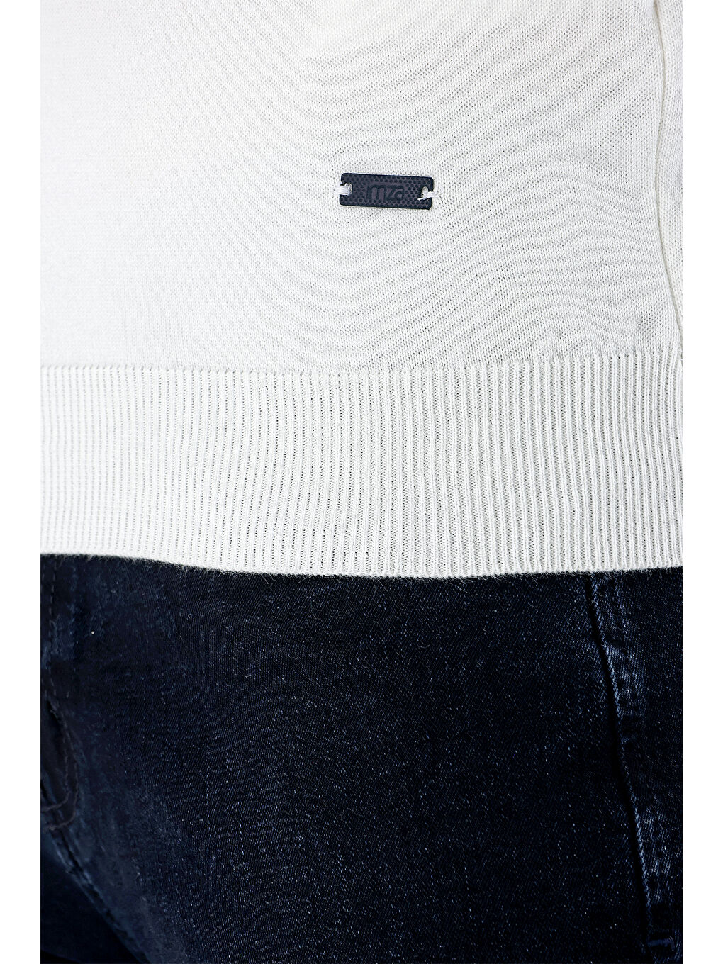 Kahverengi Açık Krem Uzun Kollu Örme Balıkçı Yaka Pamuklu Klasik Comfort Fit Triko 1012235004-4