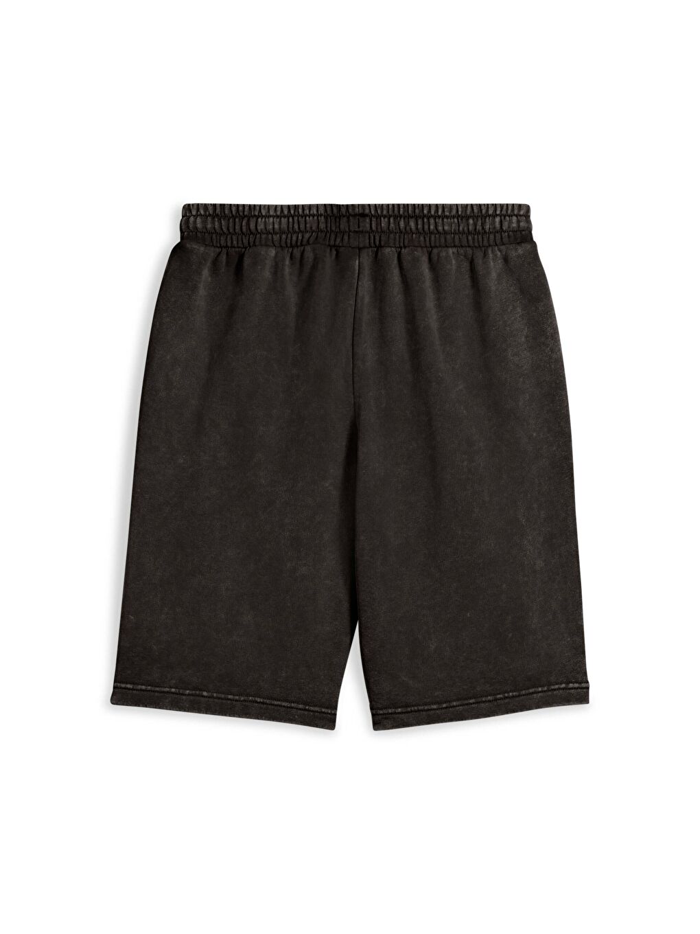 Siyah ESSENTIALS Elevated Erkek Geniş Kesim 9" Şort-3