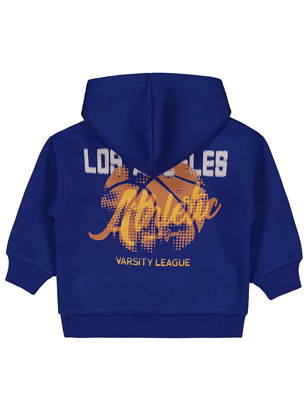 Gri Boys Los Angeles Baskılı 2-5 Yaş Sweatshirt - Mavi-1