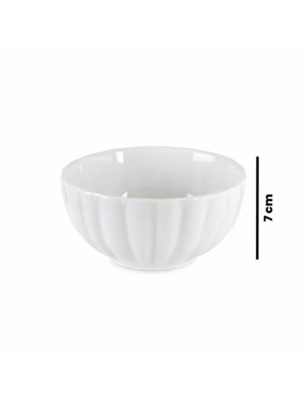 6'lı Sosluk - Beyaz - 7 cm-2