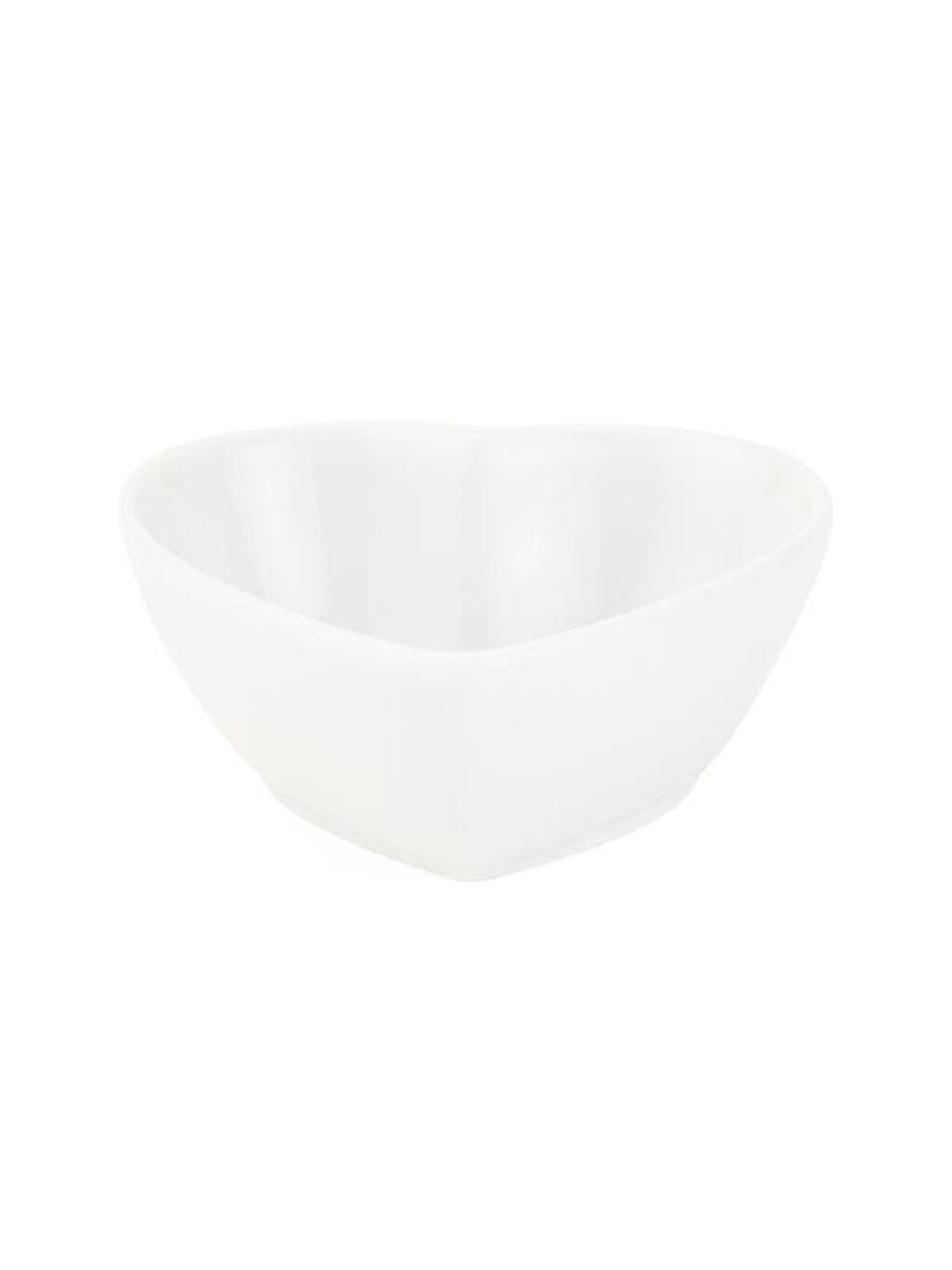 Kalpli Porselen 6'lı Sosluk - Beyaz - 3 cm-1