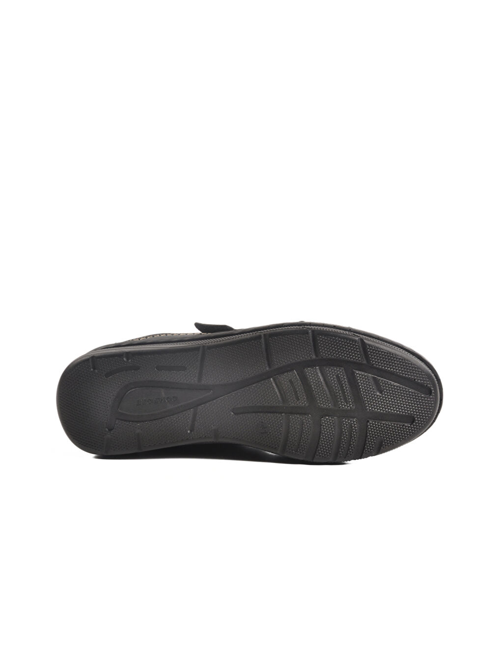 Siyah Hakiki Deri Erkek Cırtlı Casual Ayakkabı 2623 M-4