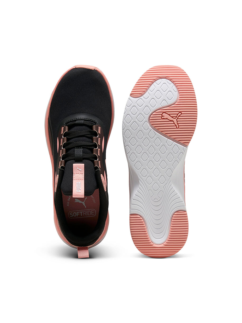 Softride Orla Kadın Siyah Spor Ayakkabı-3