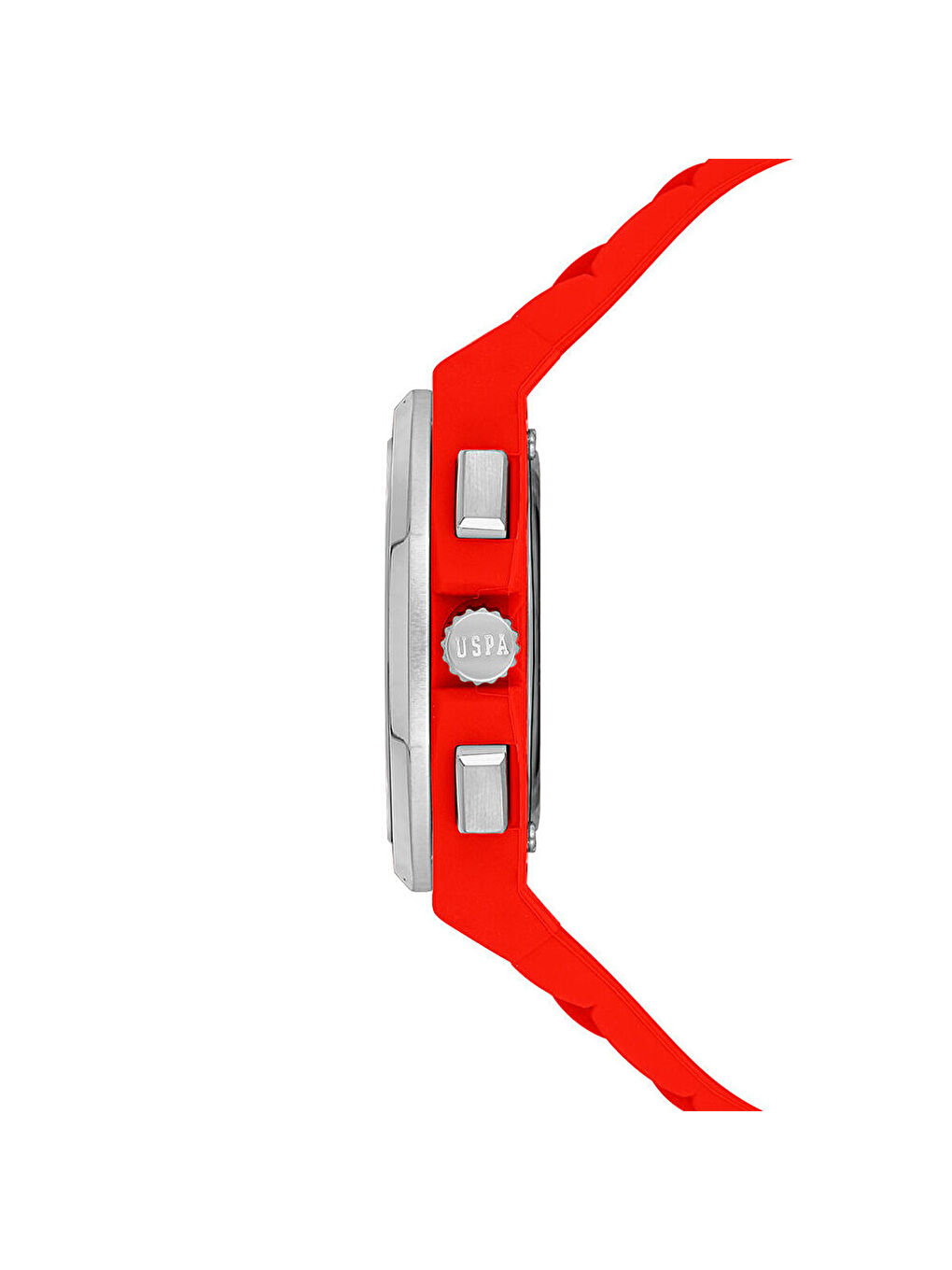 Kırmızı USPA1103-04 Erkek Kol Saati-1