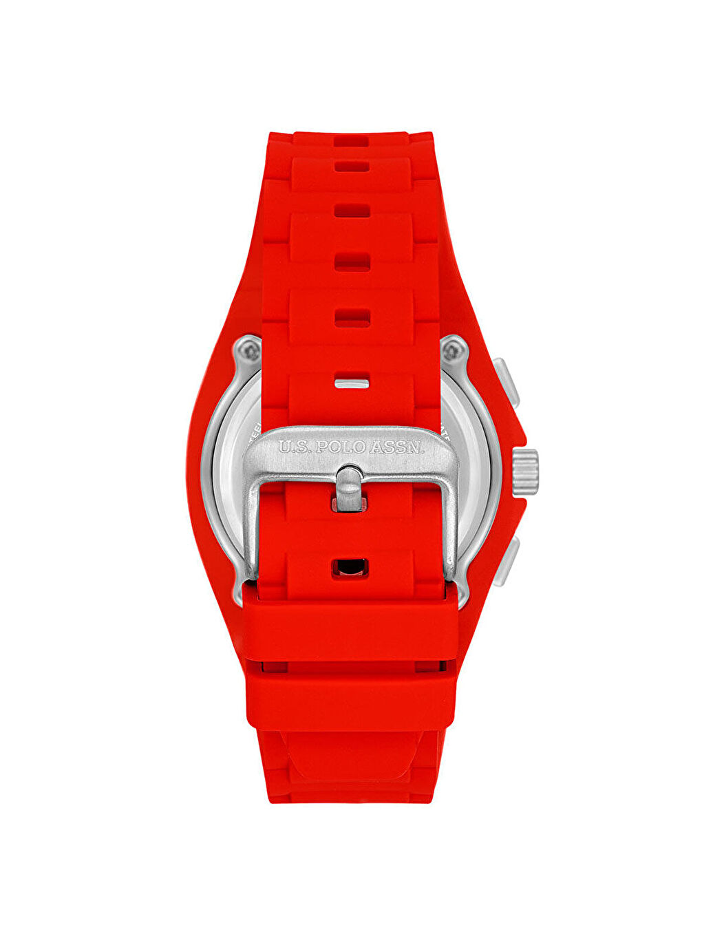 Kırmızı USPA1103-04 Erkek Kol Saati-2