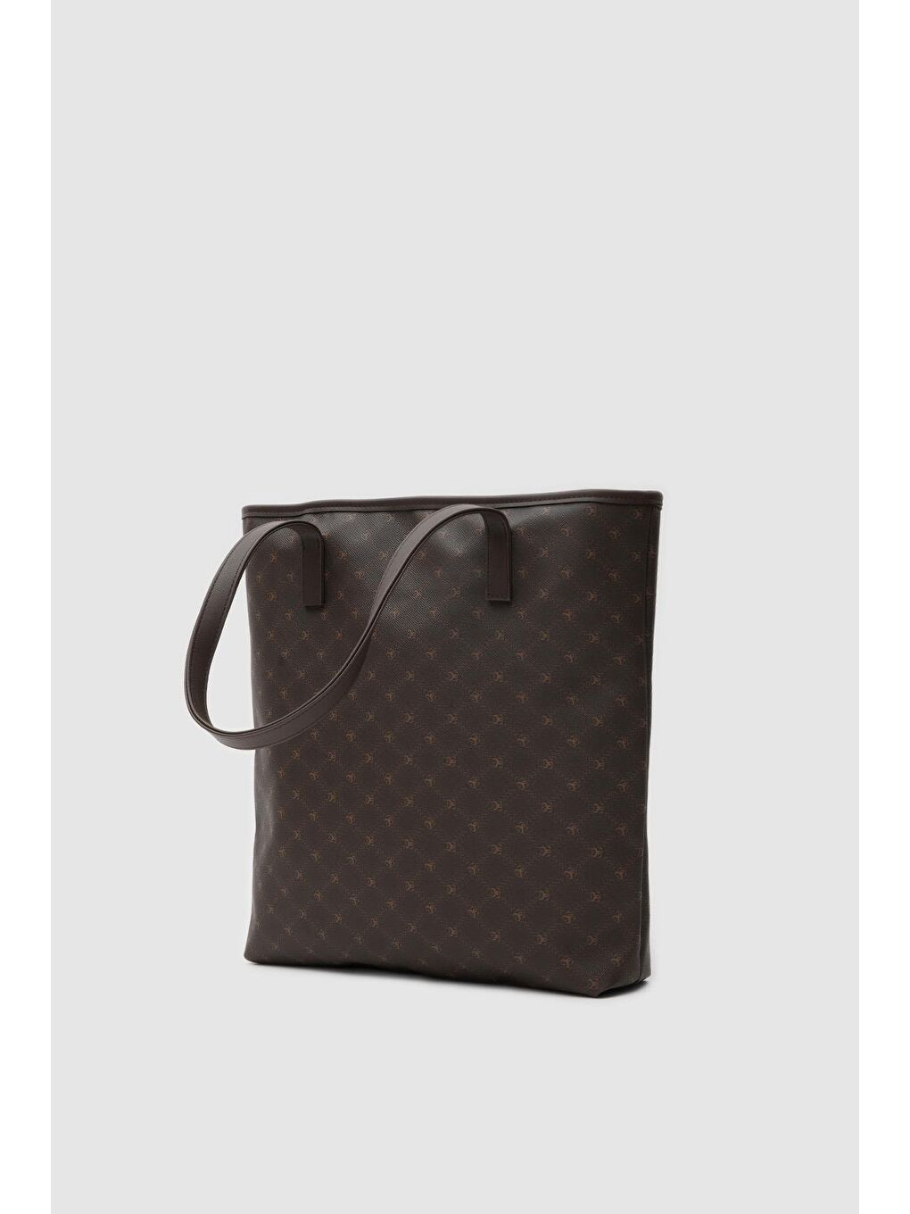 Kahverengi Samba Jakarlı Omuz Çantası Acı Kahve-2