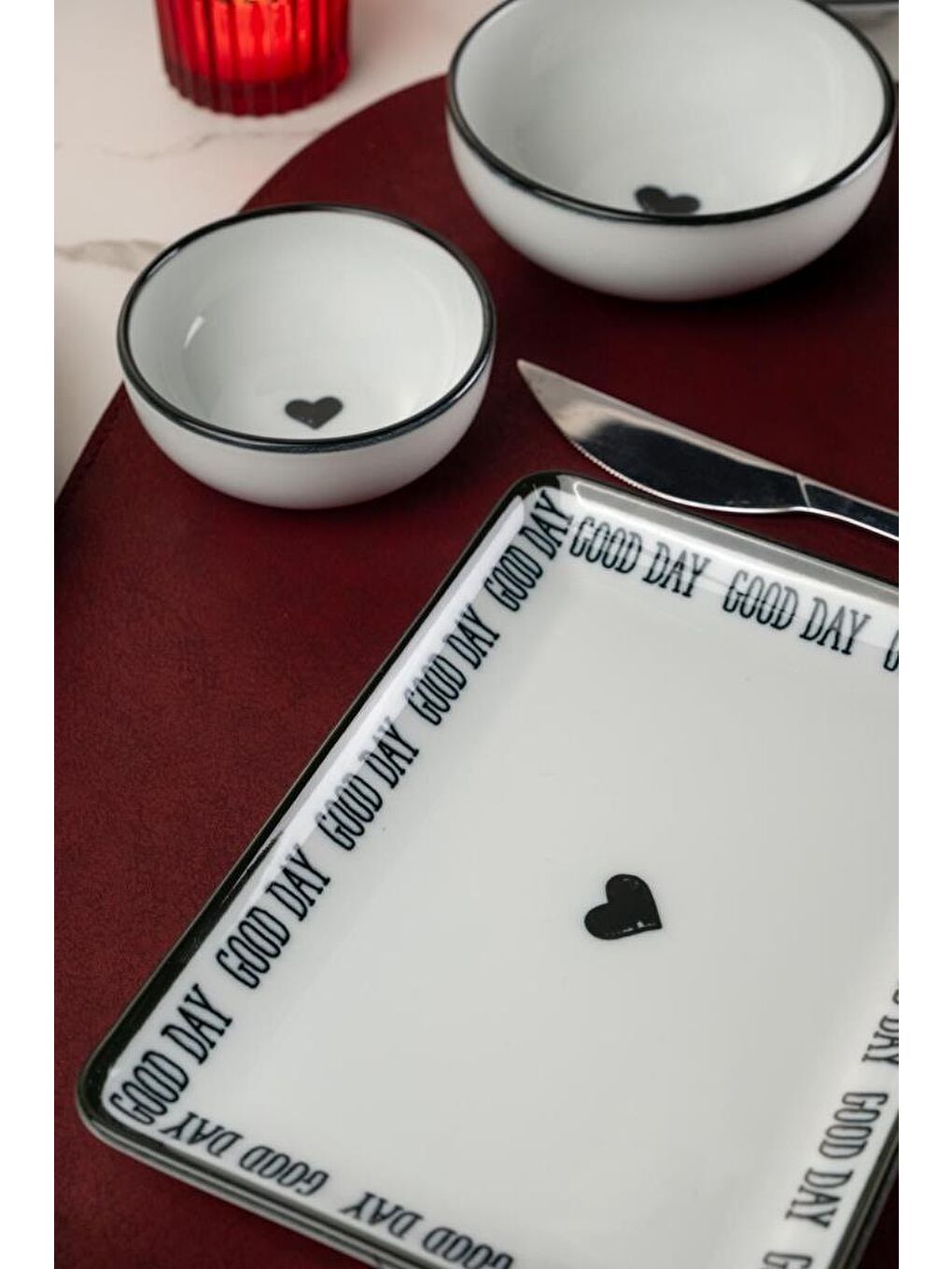 Sarı Zeugma 14 Parça 6 Kişilik Kahvaltı Takımı Good Day-2