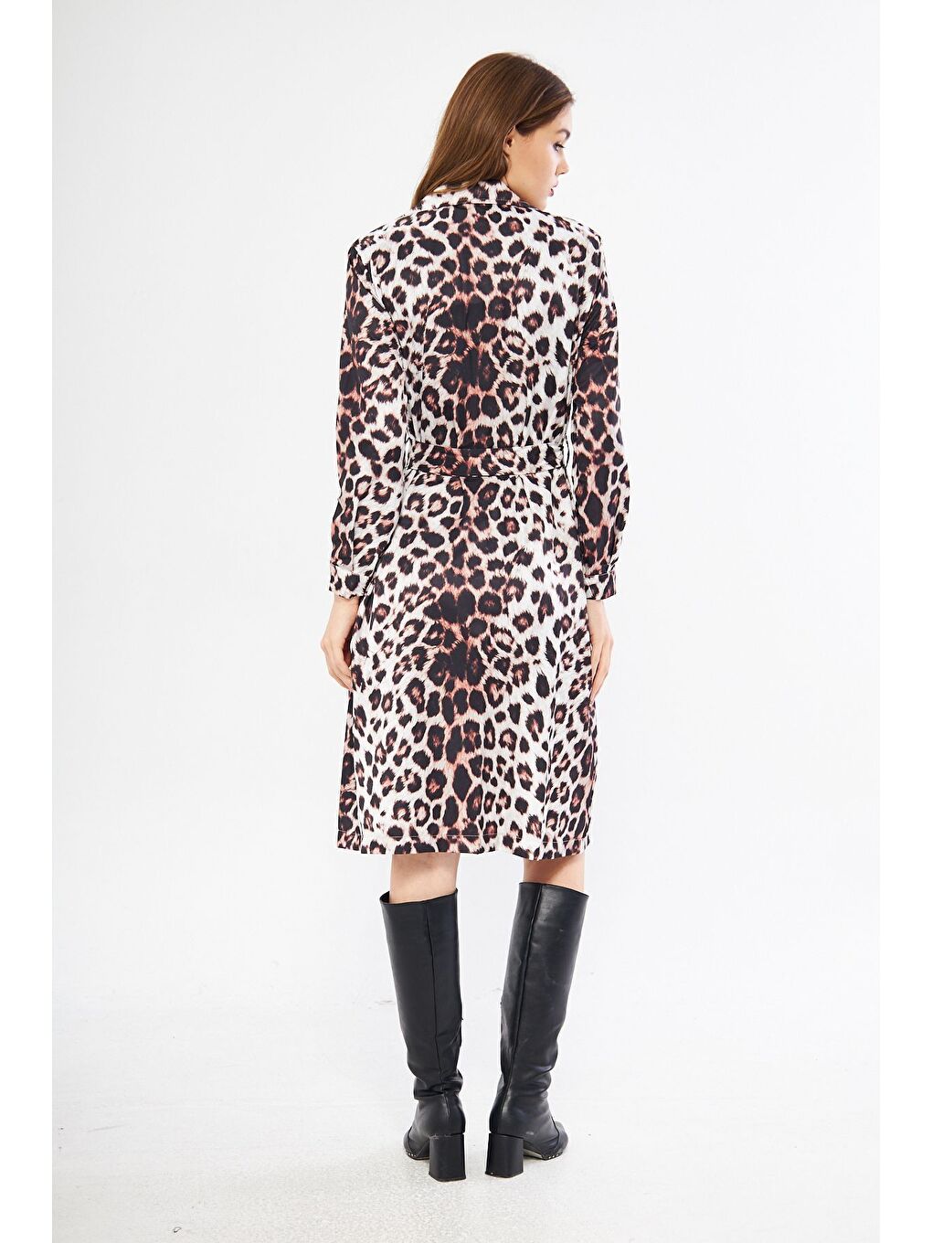 Ekru Astarsız Cepli Düğmeli Kuşaklı Yazlık Trenç-3