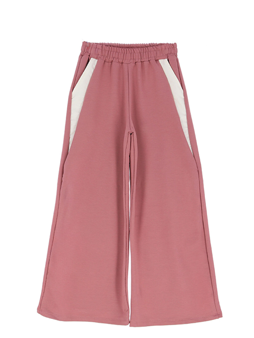 Pembe Kız Çocuk Eşofman Alt 2 İplik 8-16 Yaş 12399