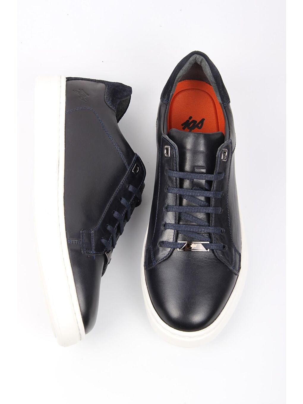 Erkek Lacivert Sneaker – Günlük Rahat Taban Ayakkabı-2