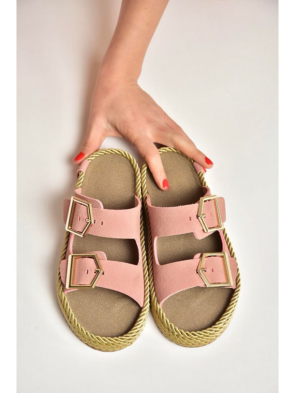 Pembe Pudra Kadın Terlik U596030202