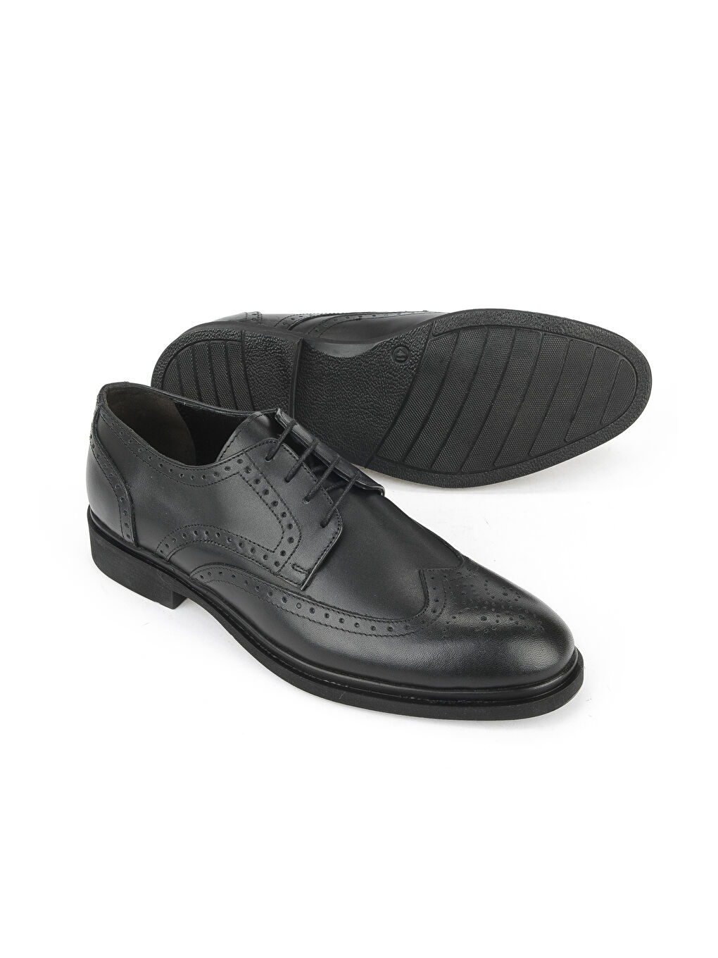 Erkek Hakiki Deri Klasik Ayakkabı 1531056Z4613 Siyah-3