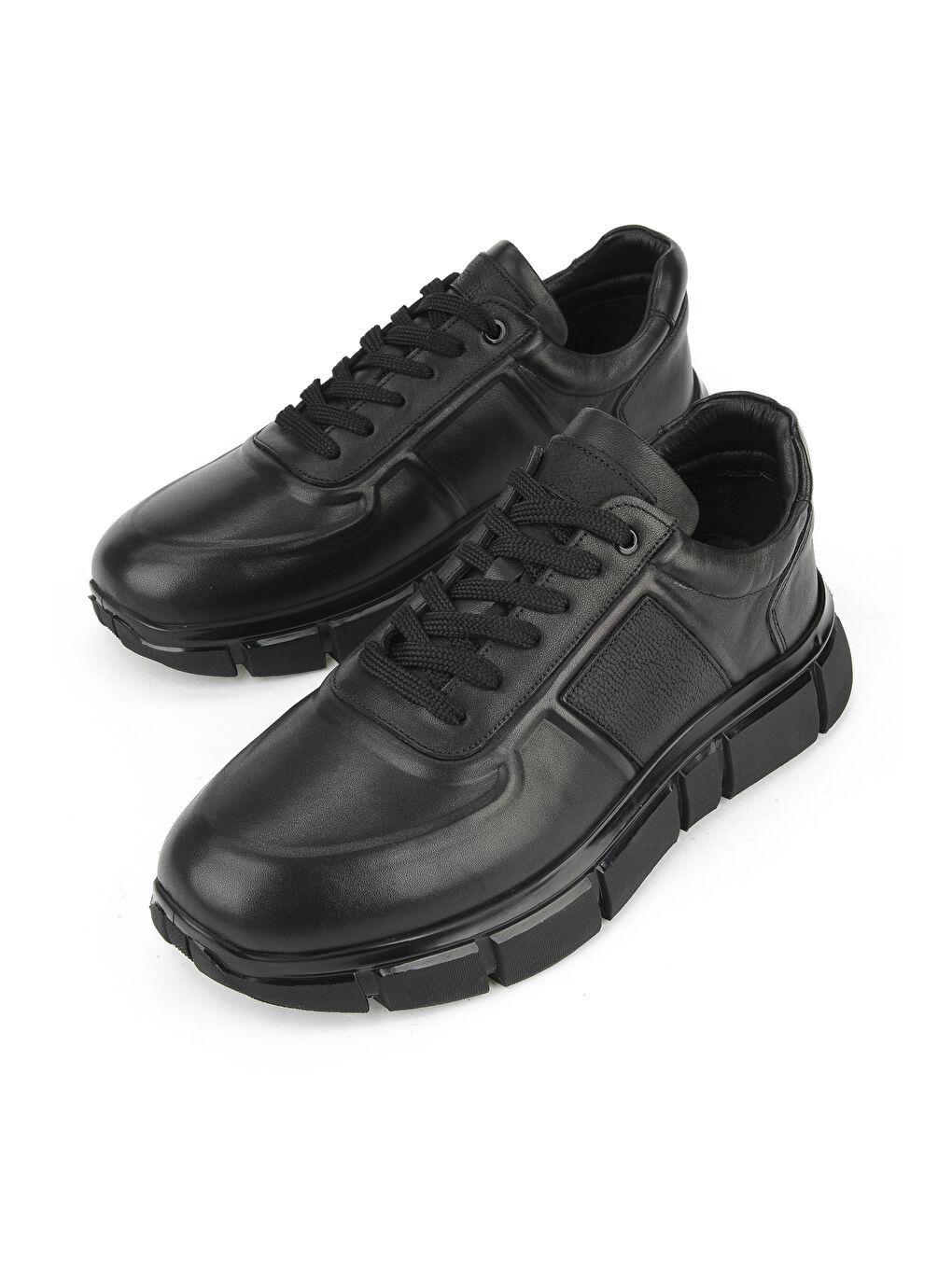 Erkek Hakiki Deri Ayakkabı 1531025Z2510 Siyah-4