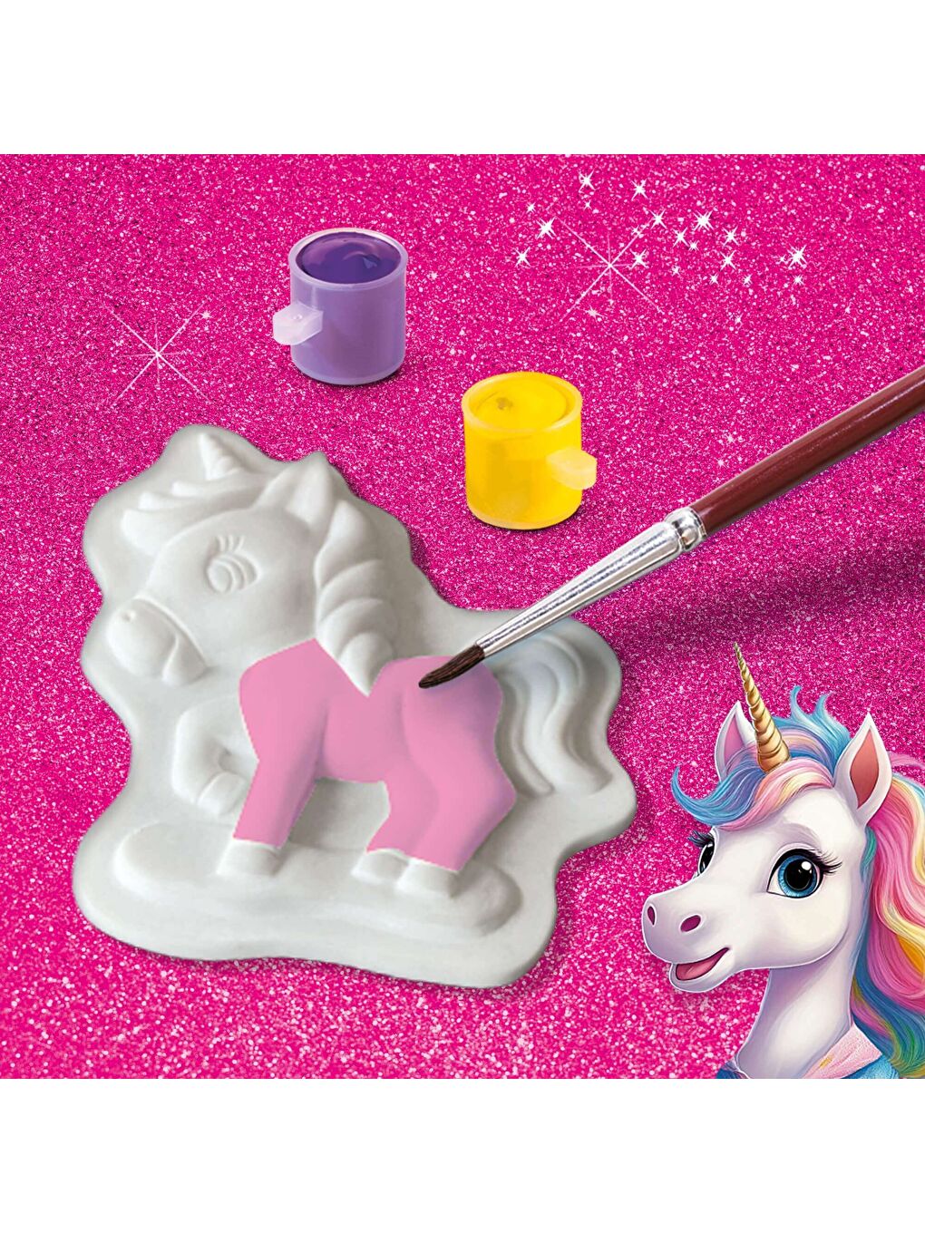 Kalıba Dök ve Boya - Bebek Unicorn'lar-3