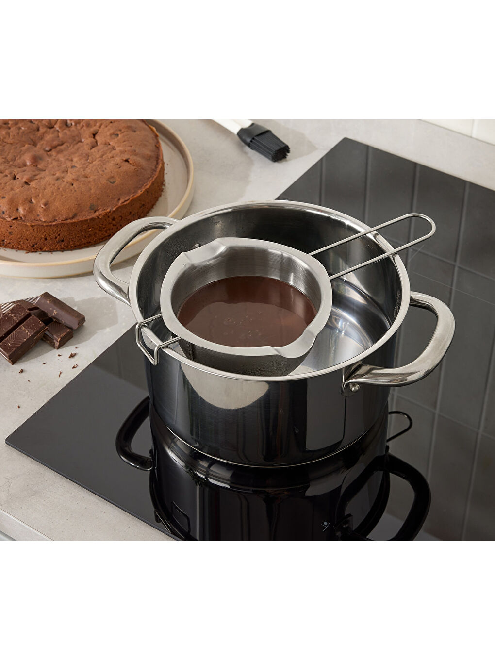 Gri Eritme Kabı, Paslanmaz Çelik