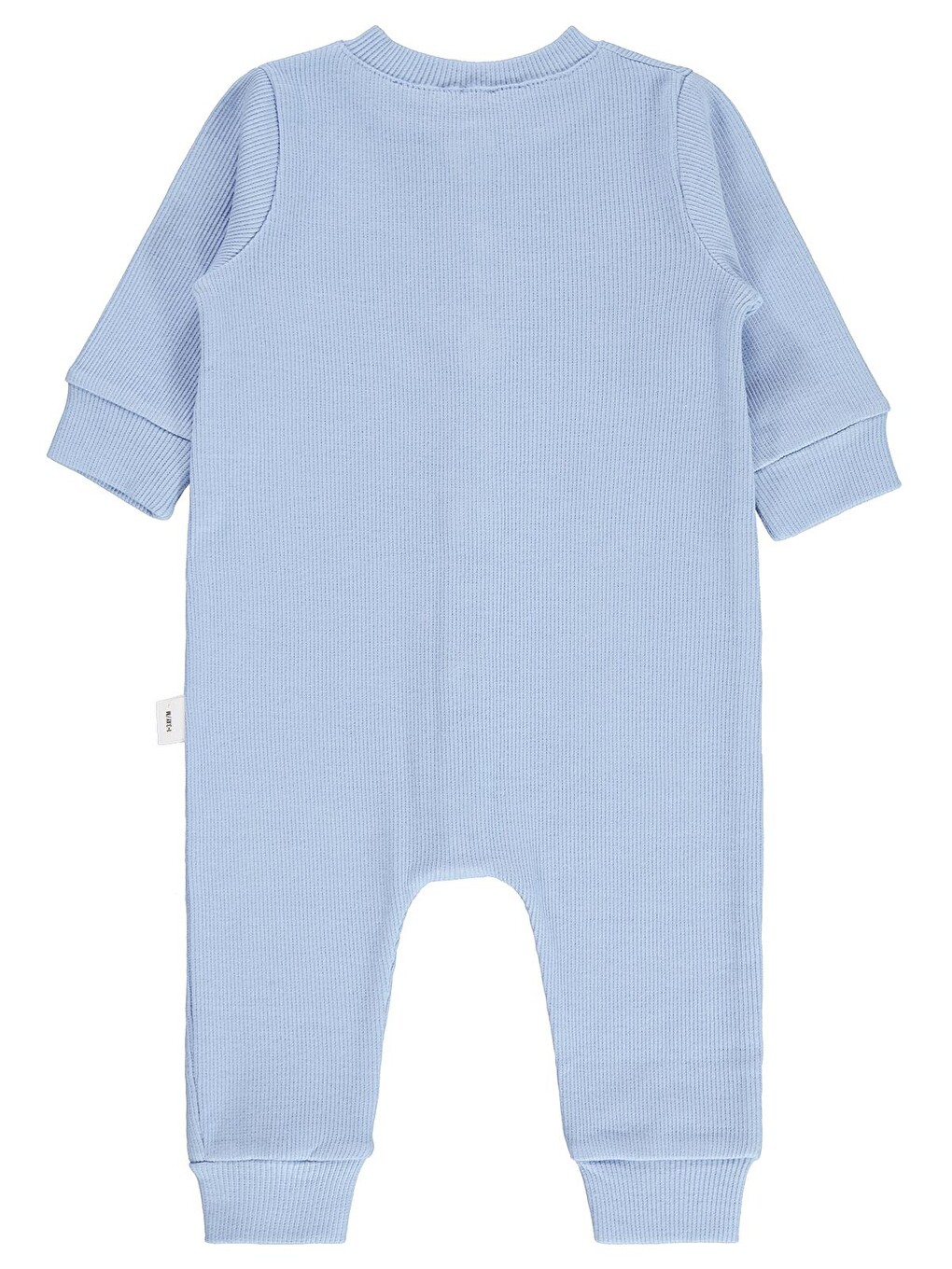 Baby Düz Basic 1-6 Ay Tulum - Bebe Mavi-1