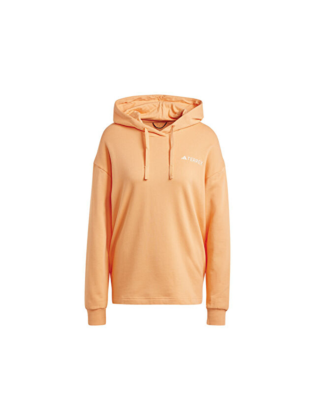 W Tx Logo Hoody Kadın Outdoor Sweatshirts Is7227 Turuncu-3