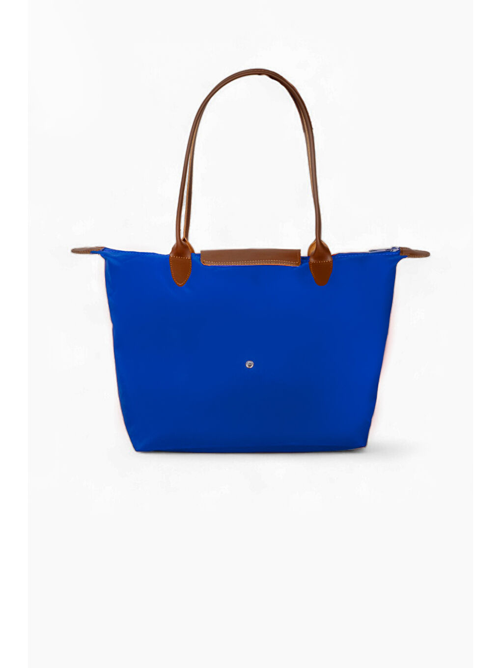 Kadın Sax Mavi Orta Boy Askılı El ve Omuz Çantası-2