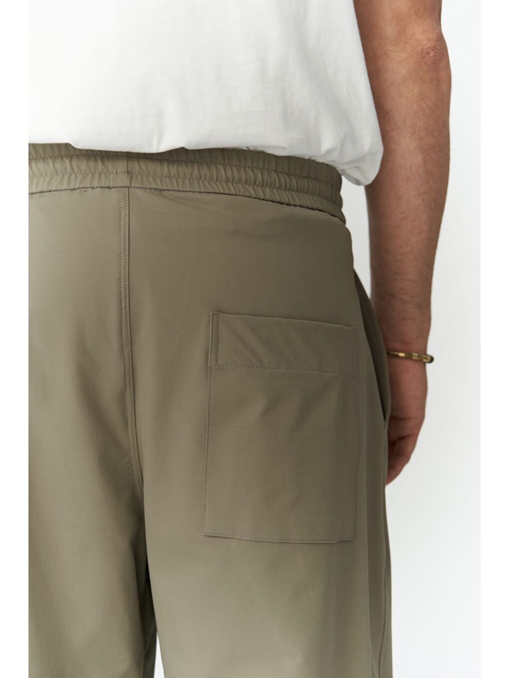 Kenway Bağcık Detaylı Haki  Erkek Pantolon-3