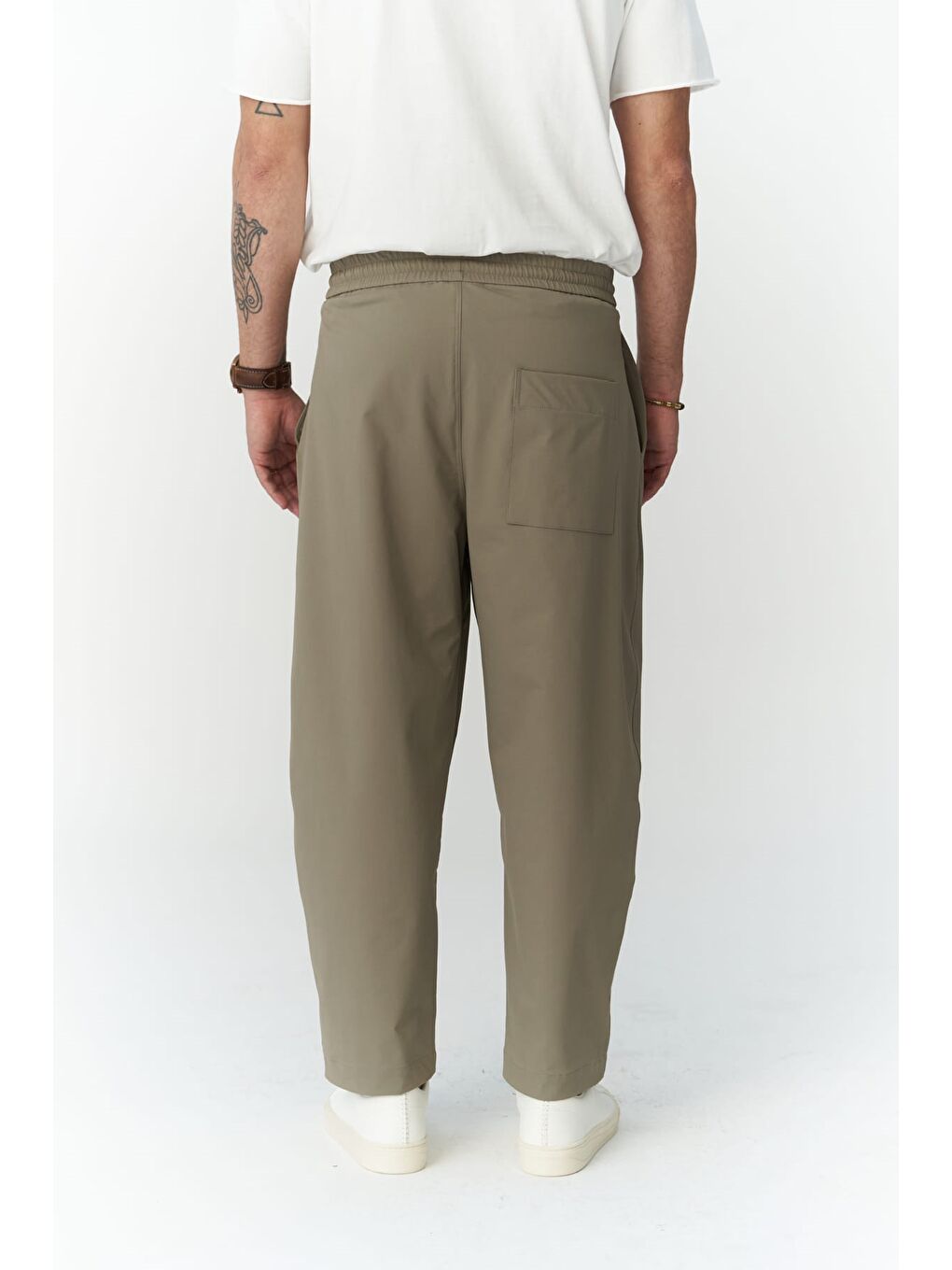 Kenway Bağcık Detaylı Haki  Erkek Pantolon-6