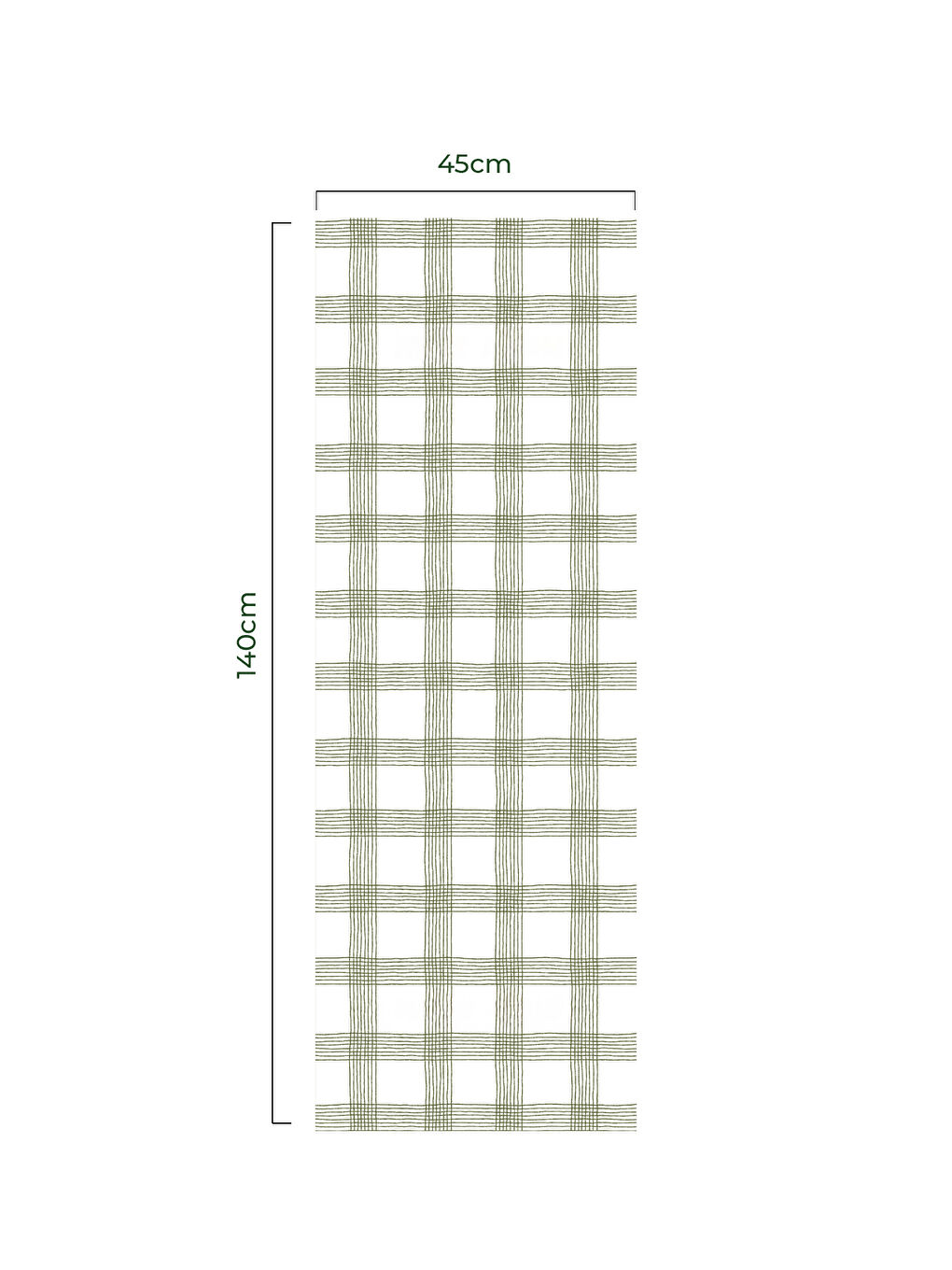 Roden Ekose Desen Runner - Yeşil / Beyaz-1