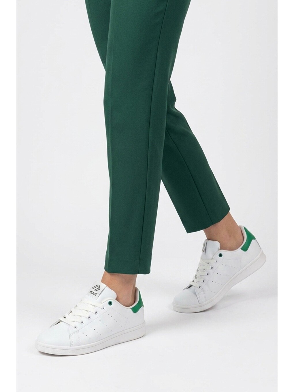 Unisex Beyaz-yeşil Günlük Sneaker Spor Ayakkabı Rahat Casual Model Ursula G-1