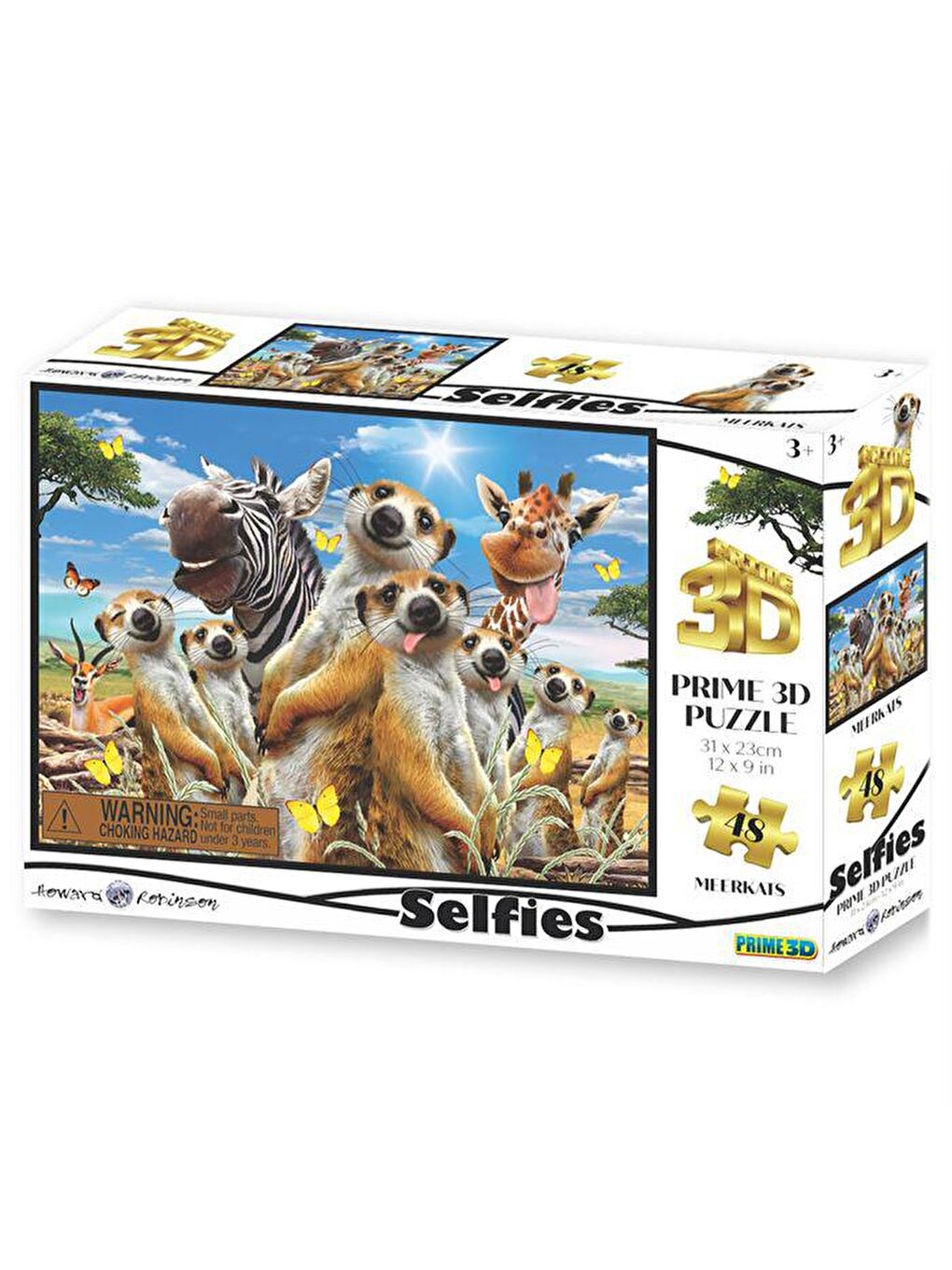 Prime 3D Karışık Mirket Selfie 48 Parça Puzzle 10692