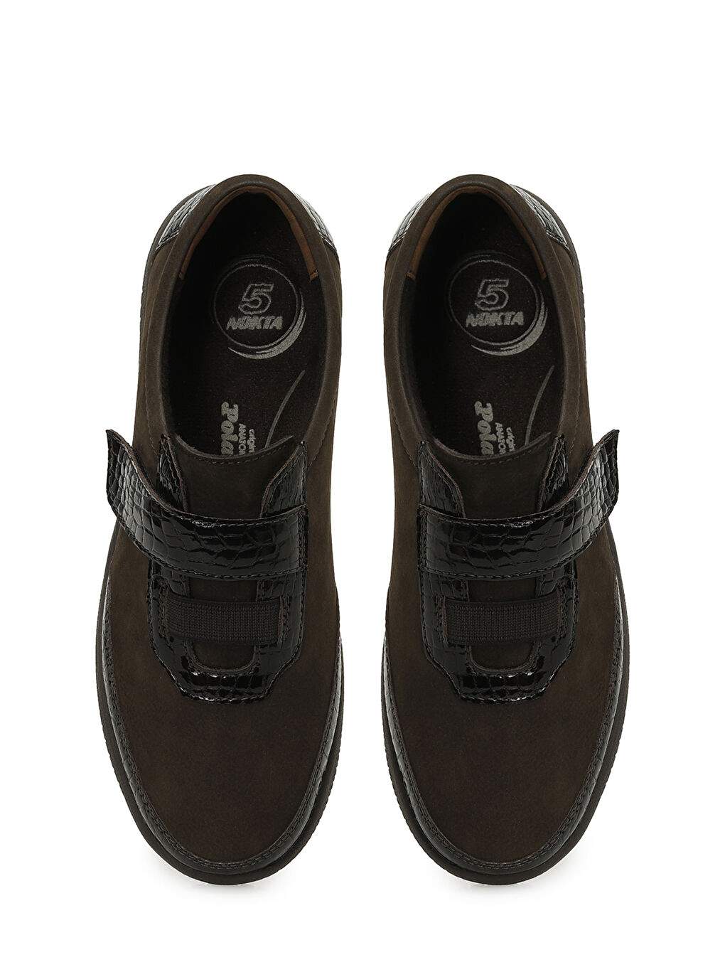 105600.NZ5PR Kahverengi Kadın Düz Ayakkabı-3