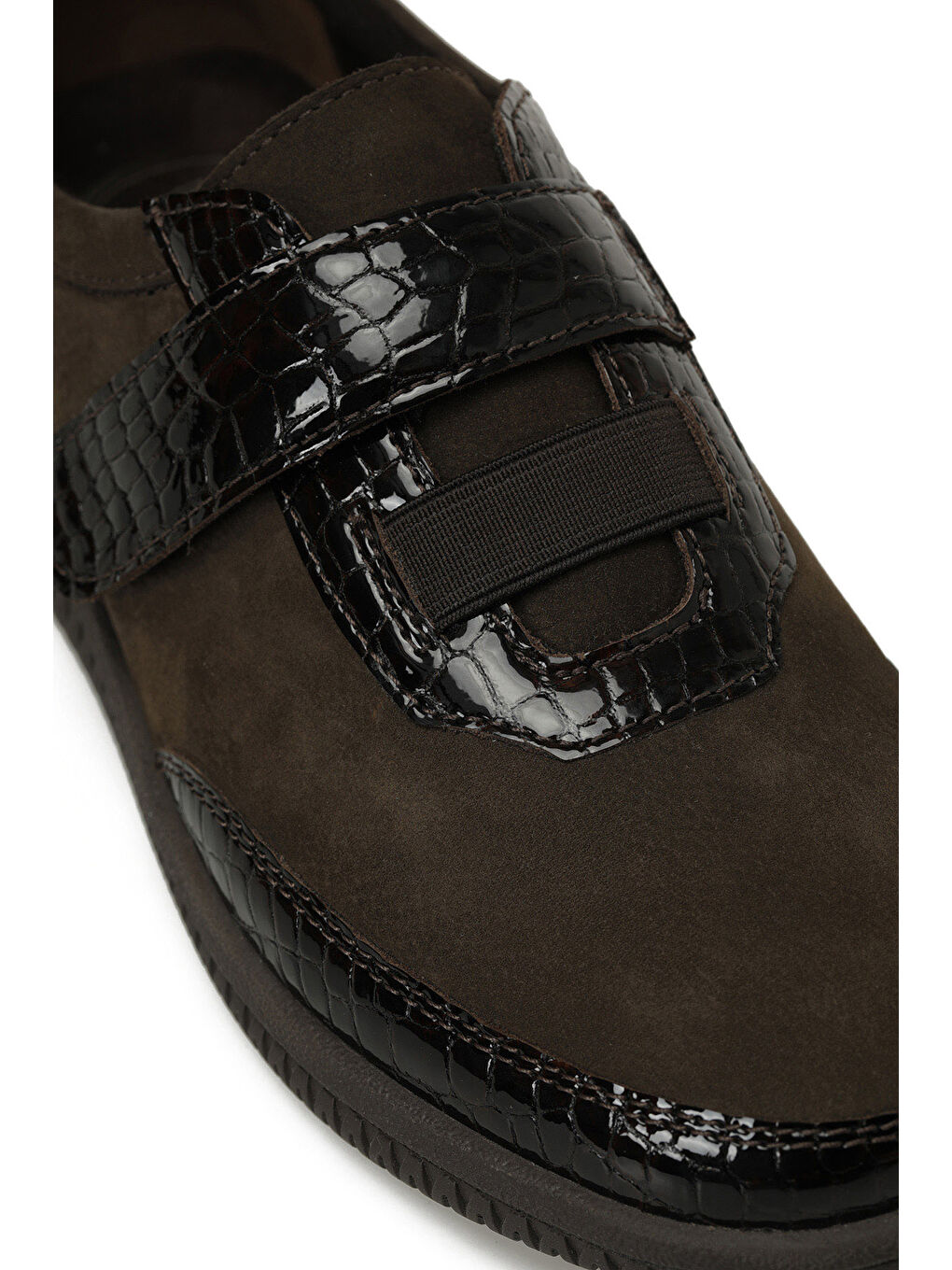 105600.NZ5PR Kahverengi Kadın Düz Ayakkabı-6