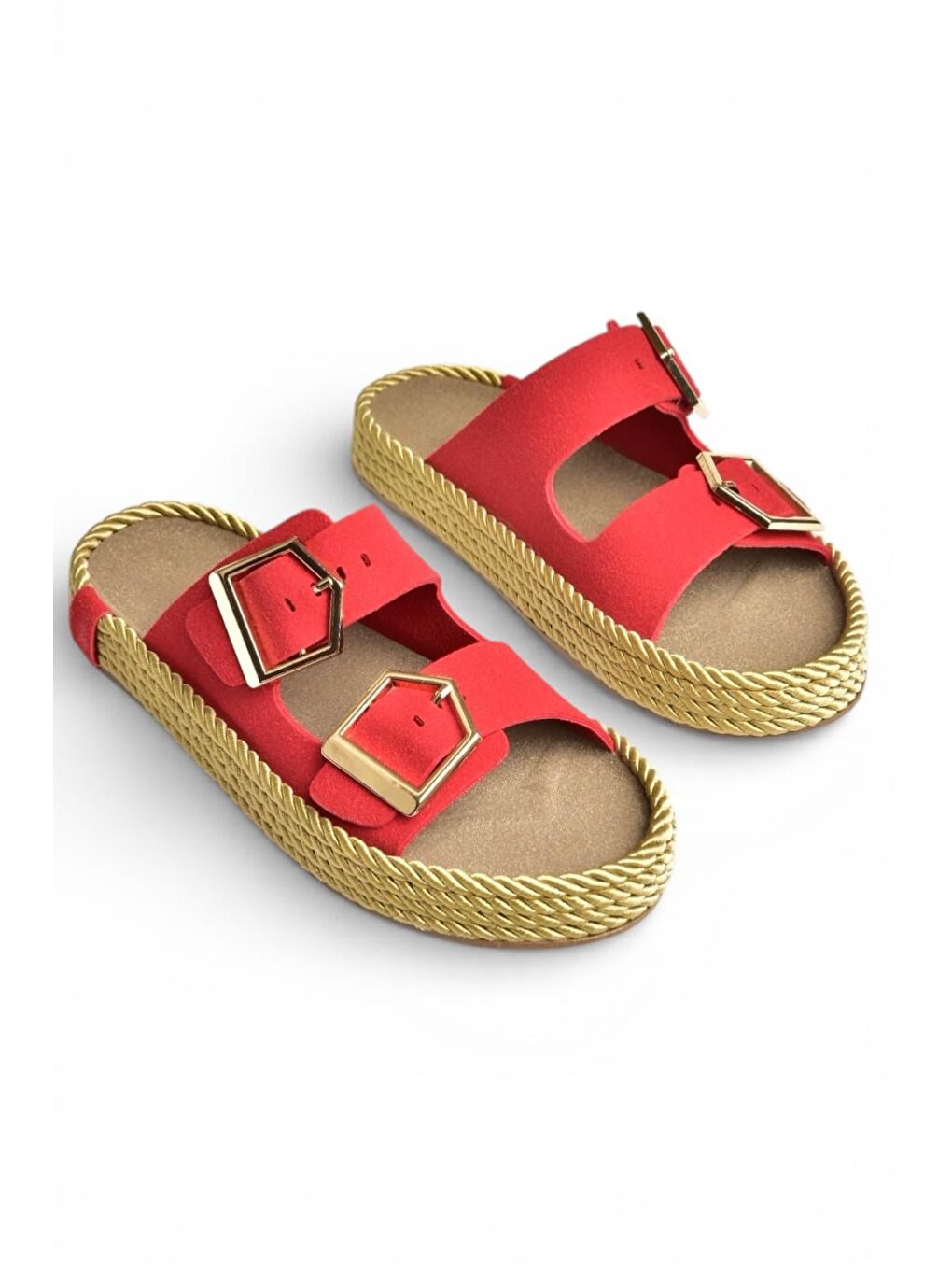 Kırmızı Kadın Terlik U596030202-3