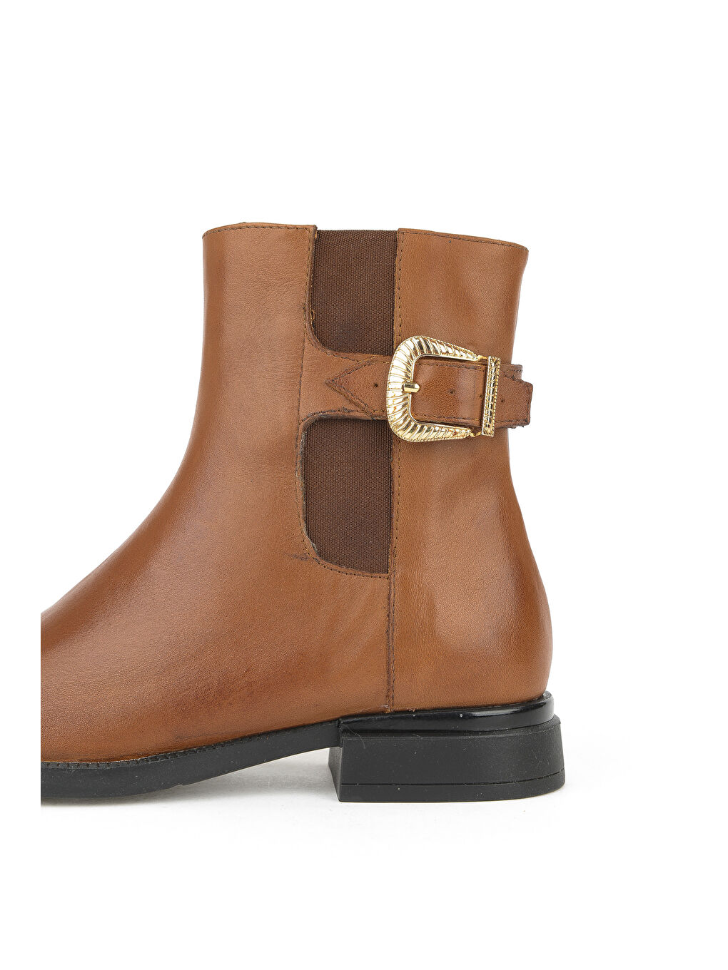 Kahverengi Kadın Hakiki Deri Bot 1531022Z7614 Taba-5