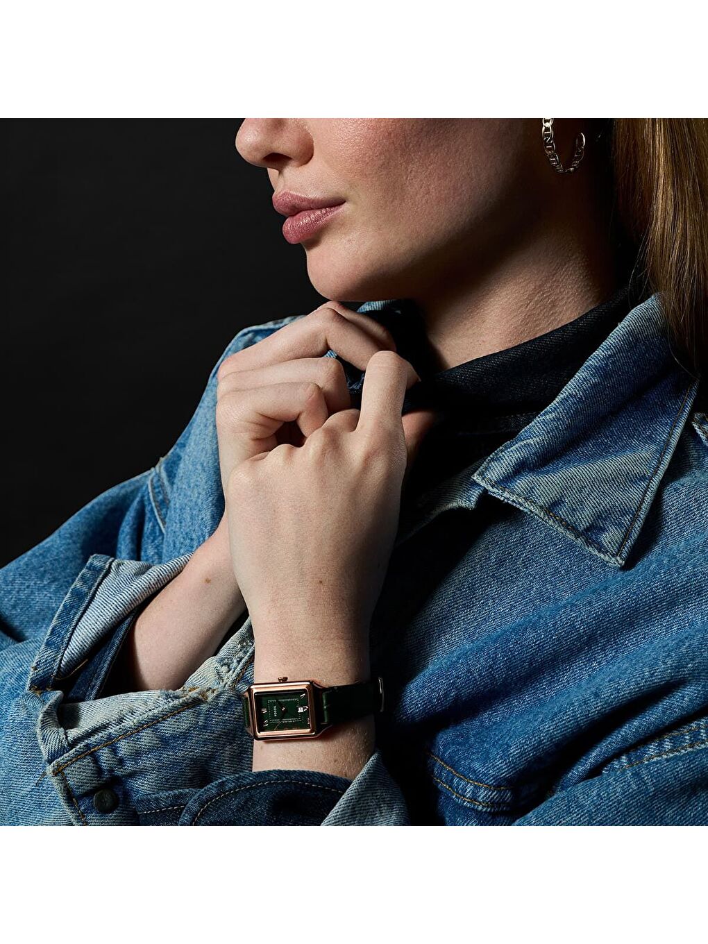 Yeşil FES5366 Kadın Kol Saati-3