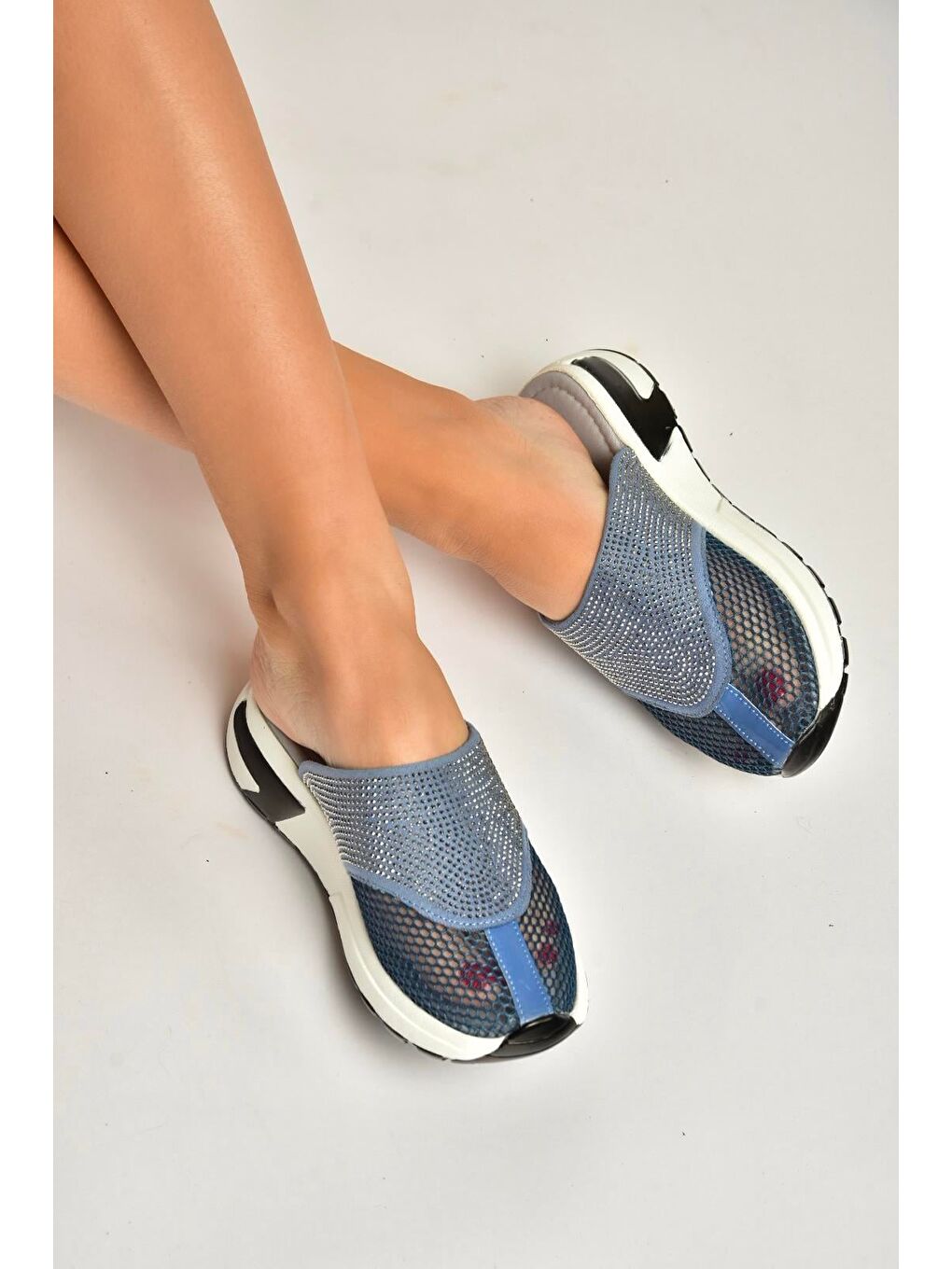 Lacivert Kadın Terlik U312514415-3