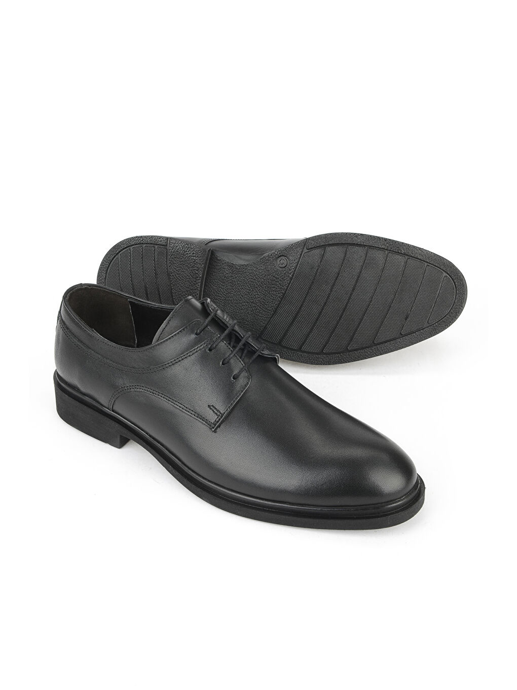 Erkek Hakiki Deri Klasik Ayakkabı 1531056Z4615 Siyah-3
