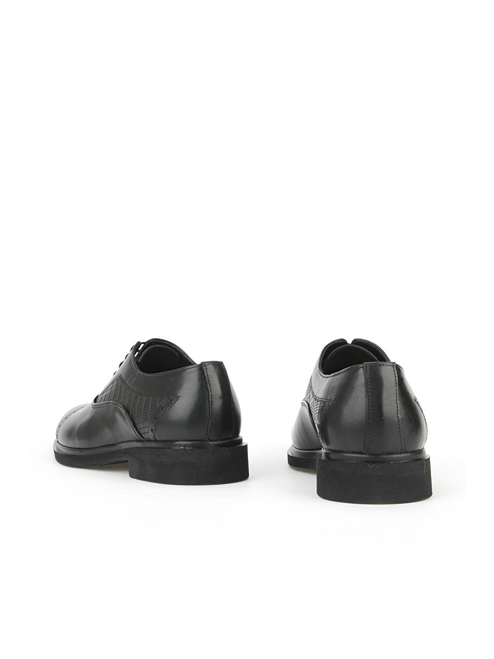 Erkek Hakiki Deri Klasik Ayakkabı 1531056Z4616 Siyah-2